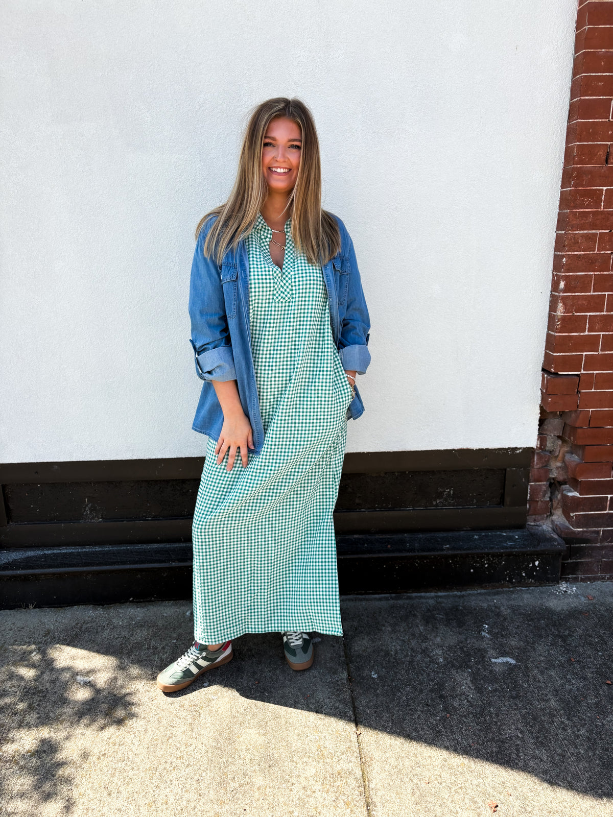 Juniper Gingham Dress