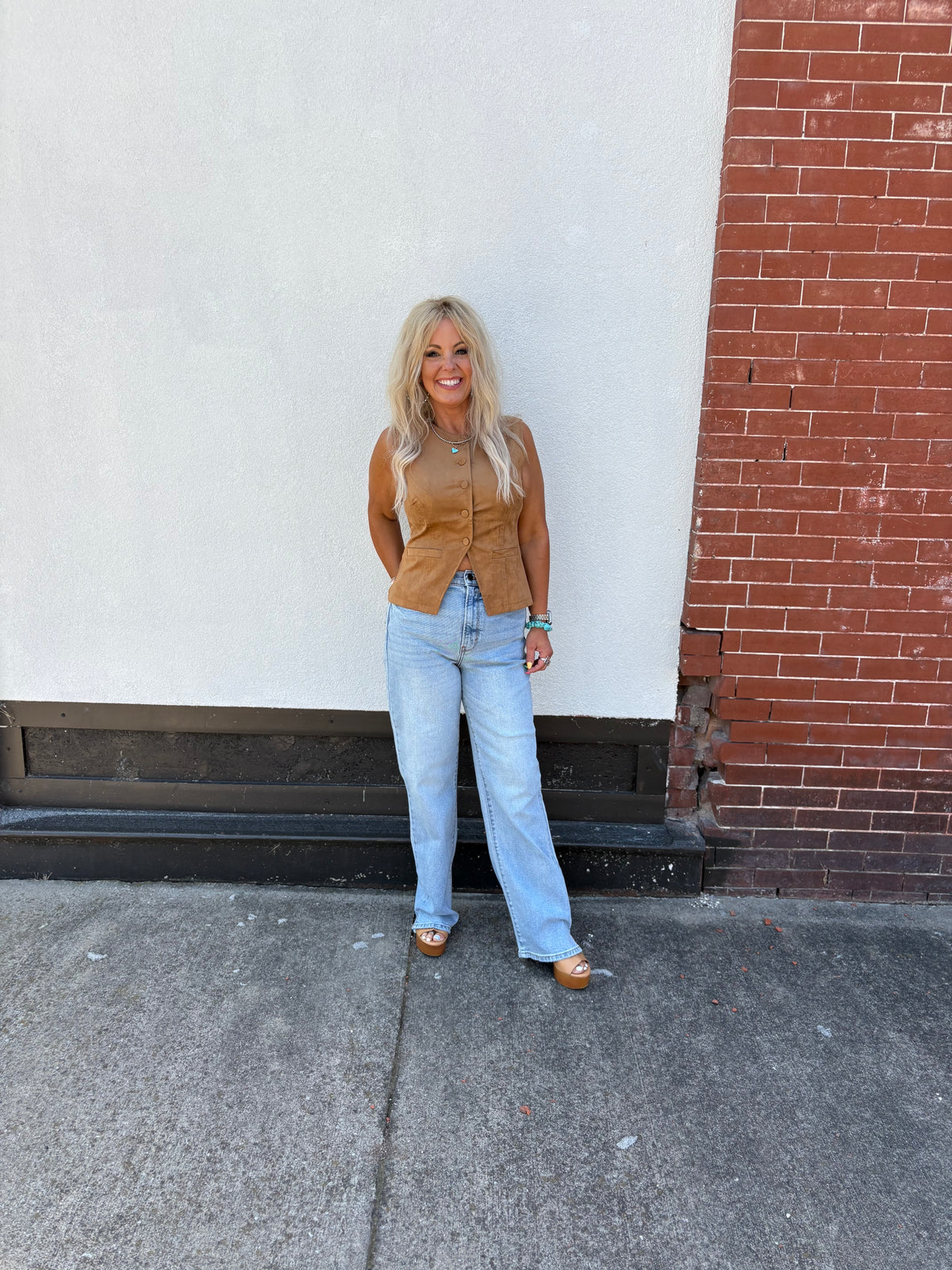 Free Spirit Suede Vest