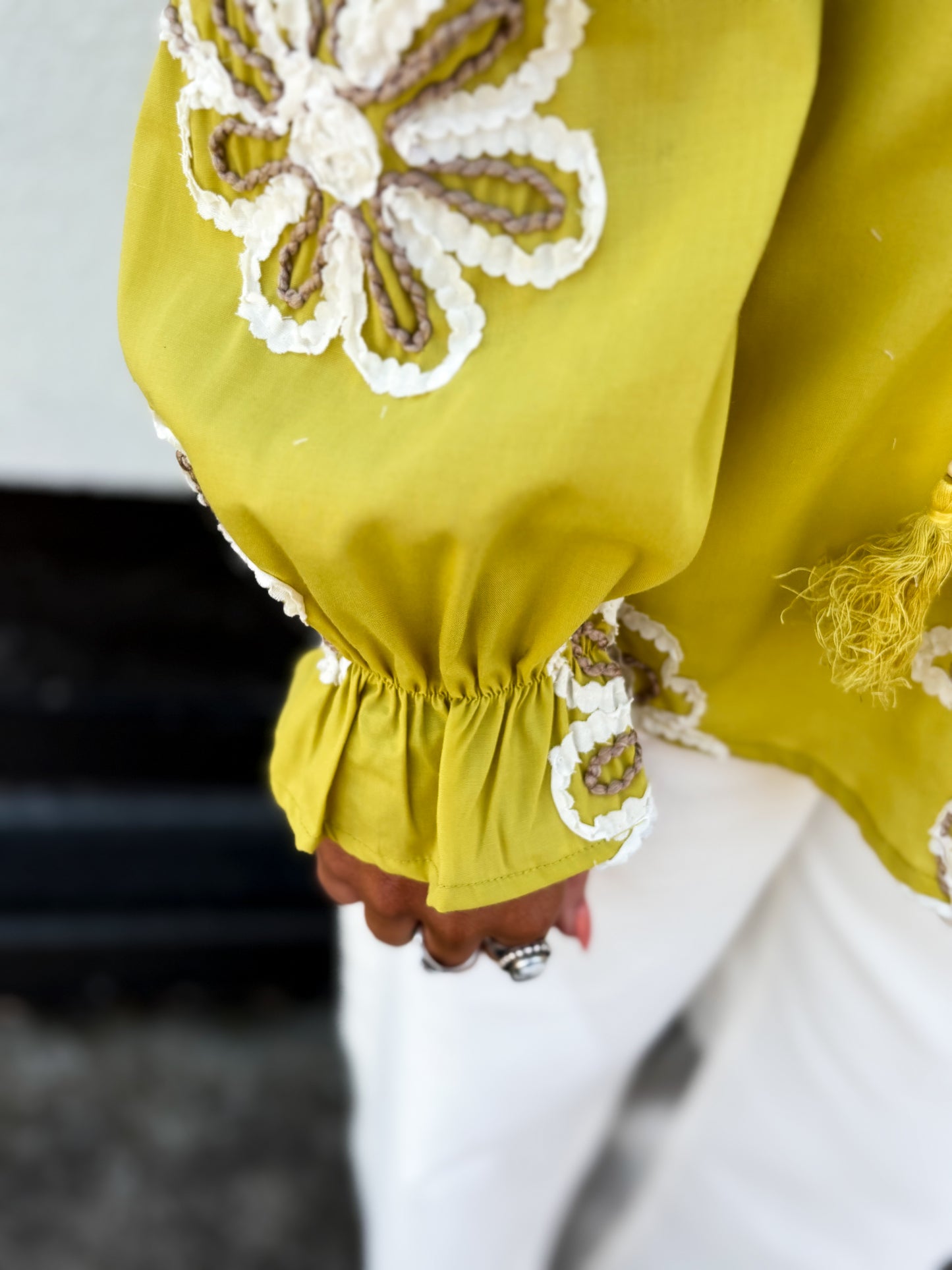 Petals & Poise Blouse