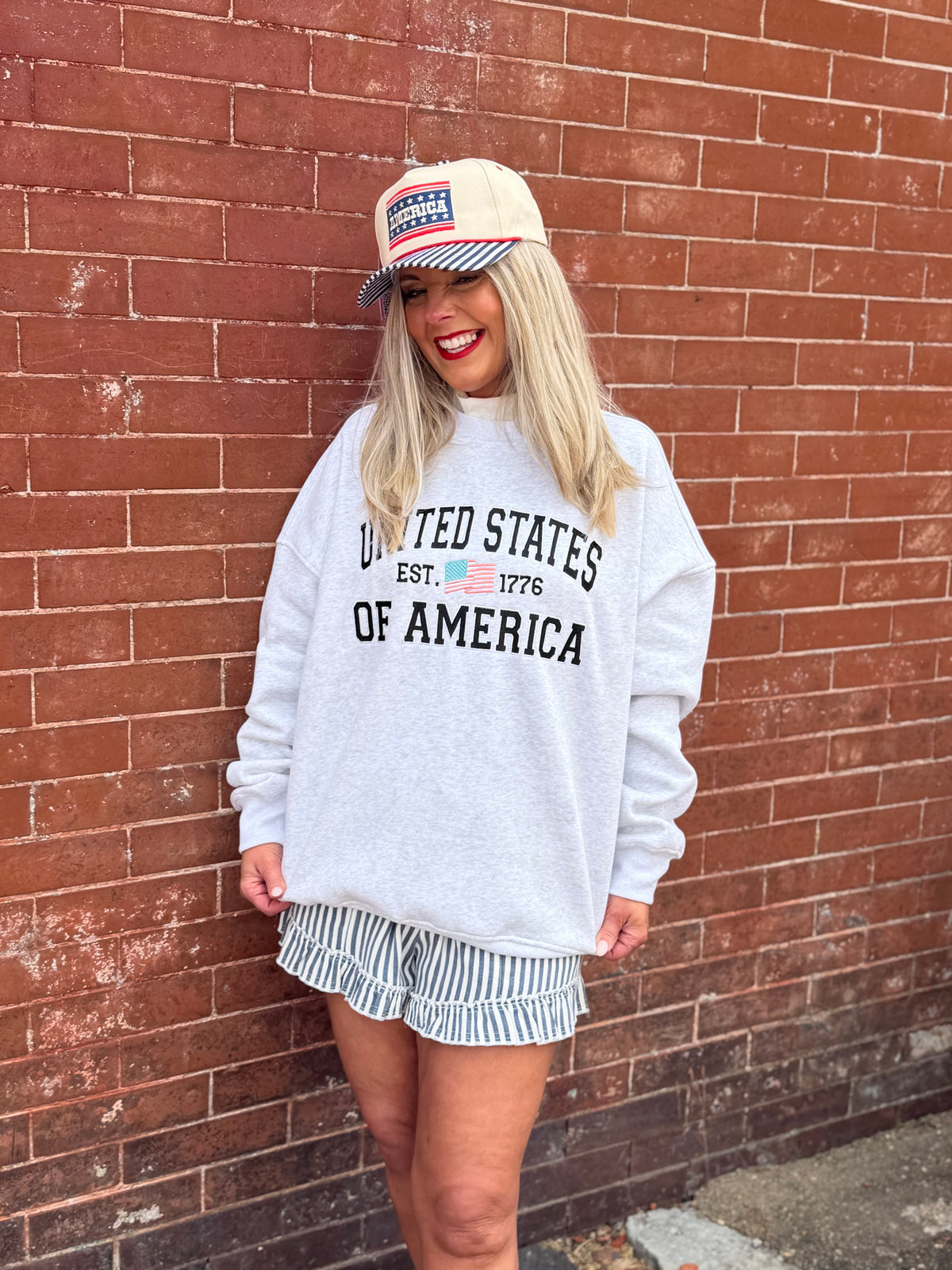 American Stripe Trucker