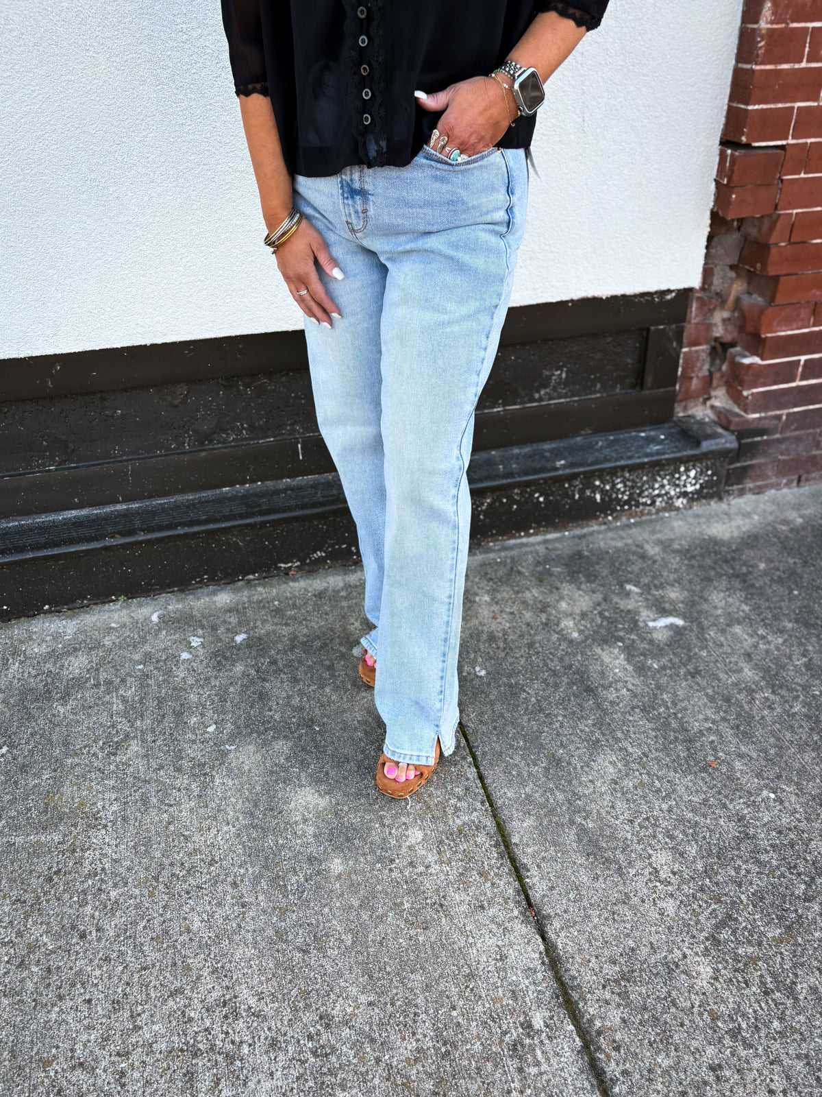 Jessie Light Wash Jean