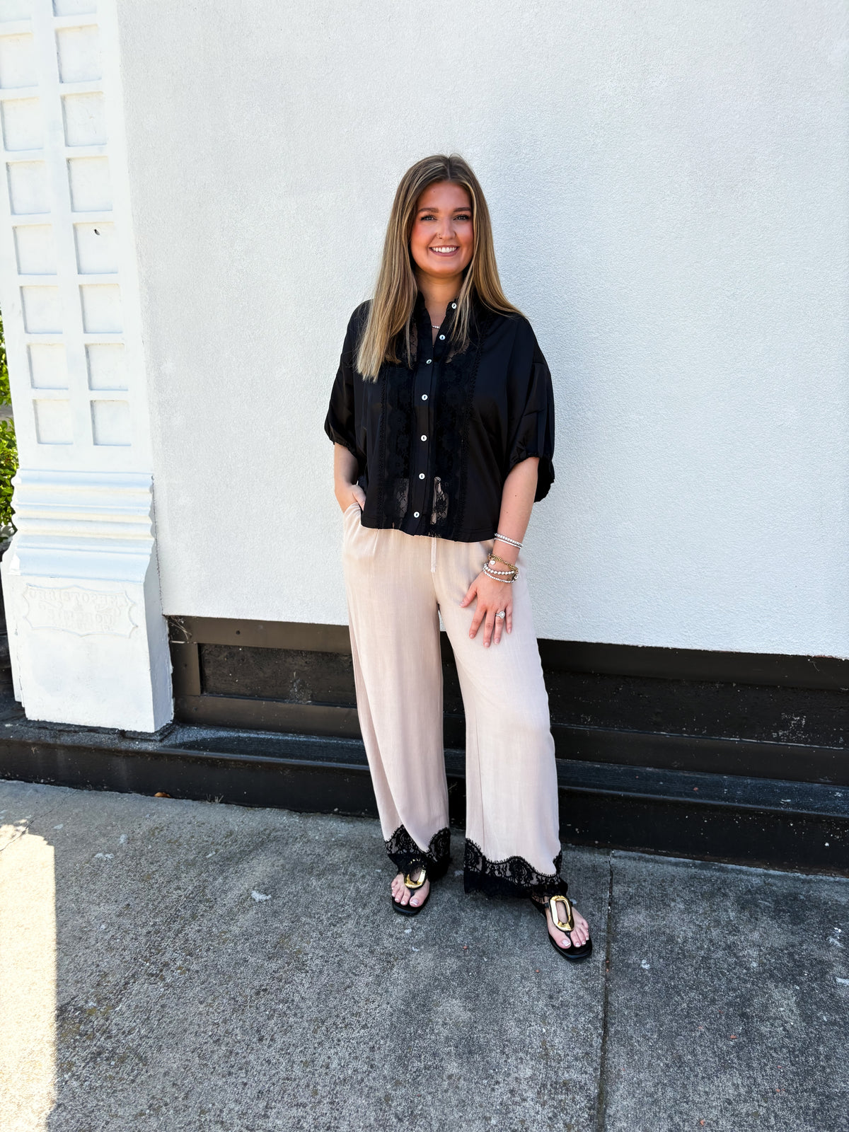 Sienna Satin Blouse