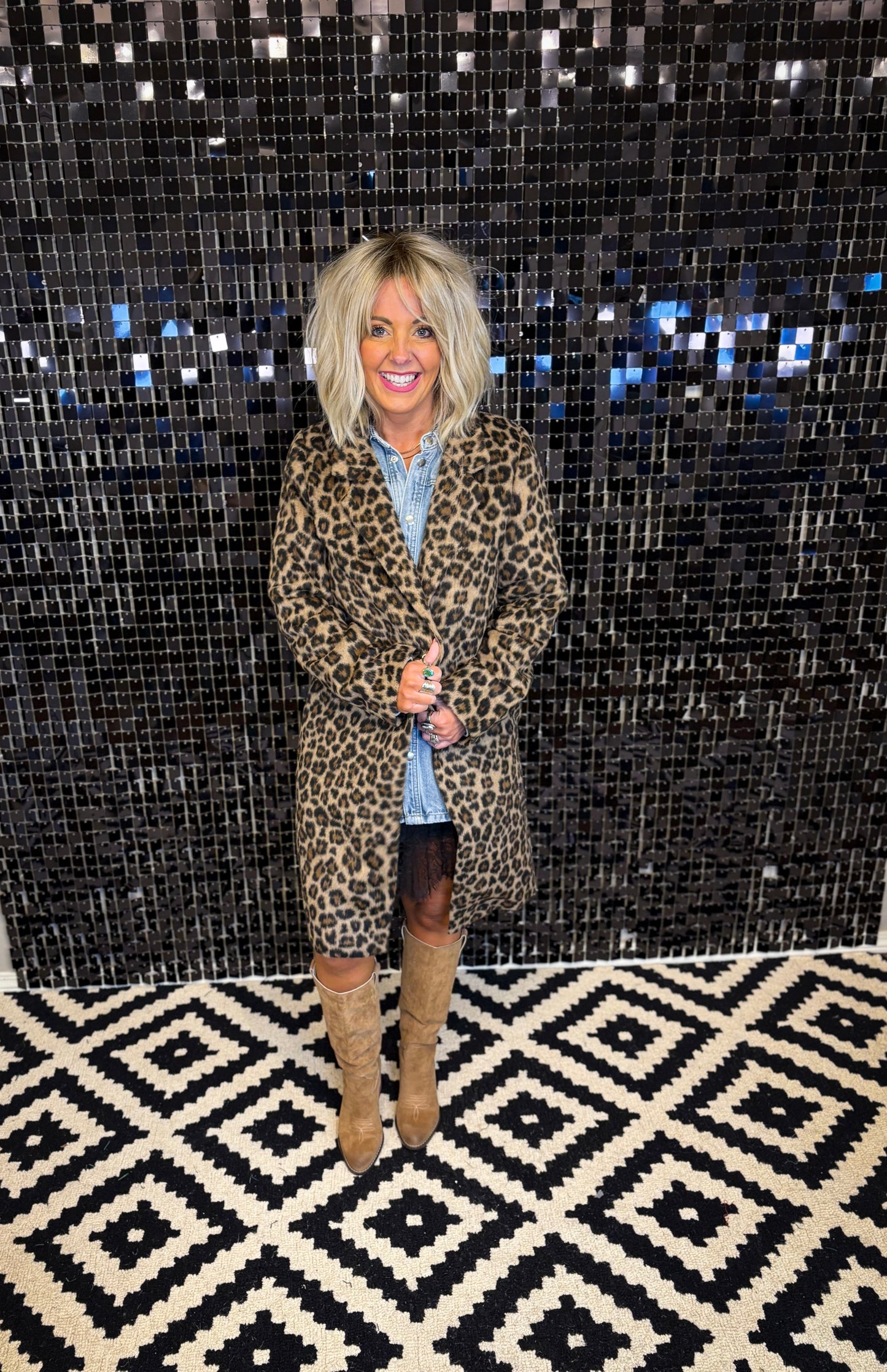 Leopard Luxe Coat