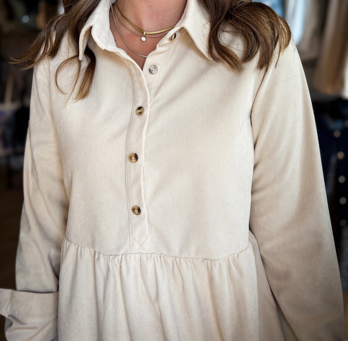Willow Collard Mini Dress