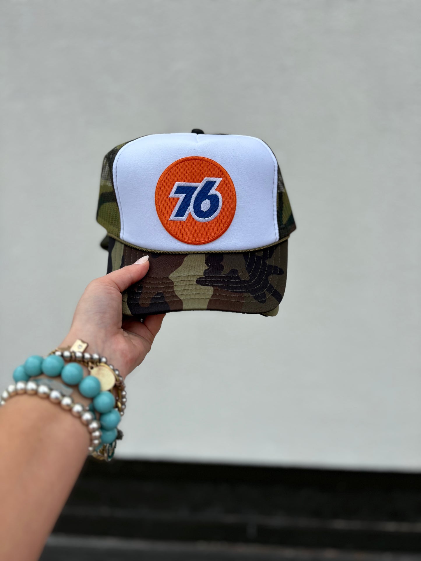 76 Camo Trucker