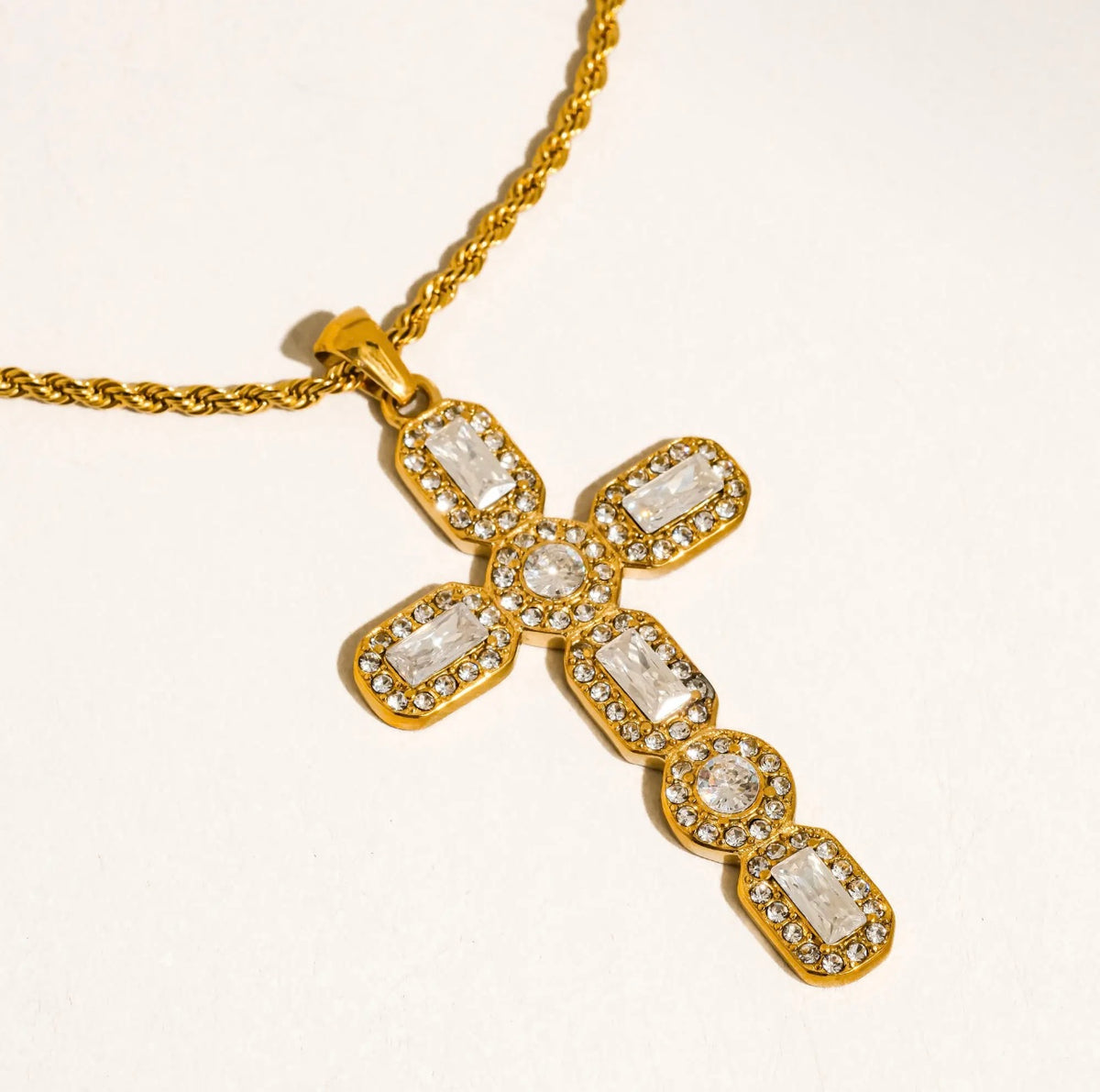Belrose Cross Necklace