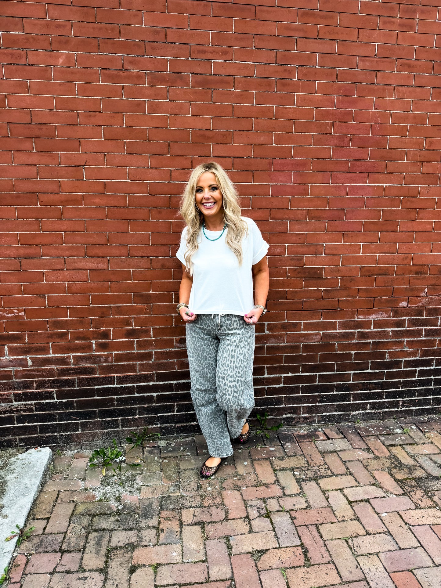 Boyfriend Tee in White