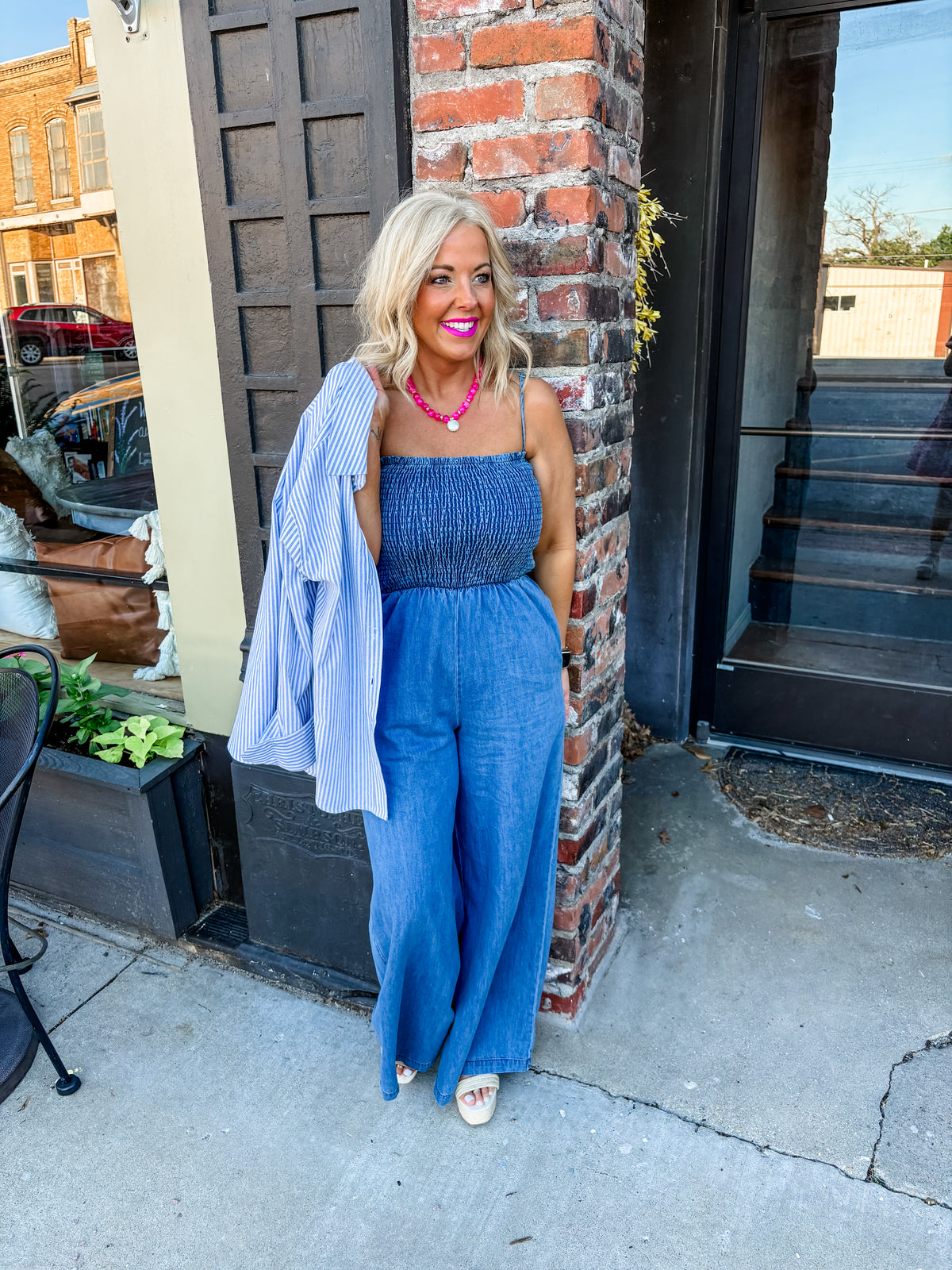 Jodi Denim Jumpsuit