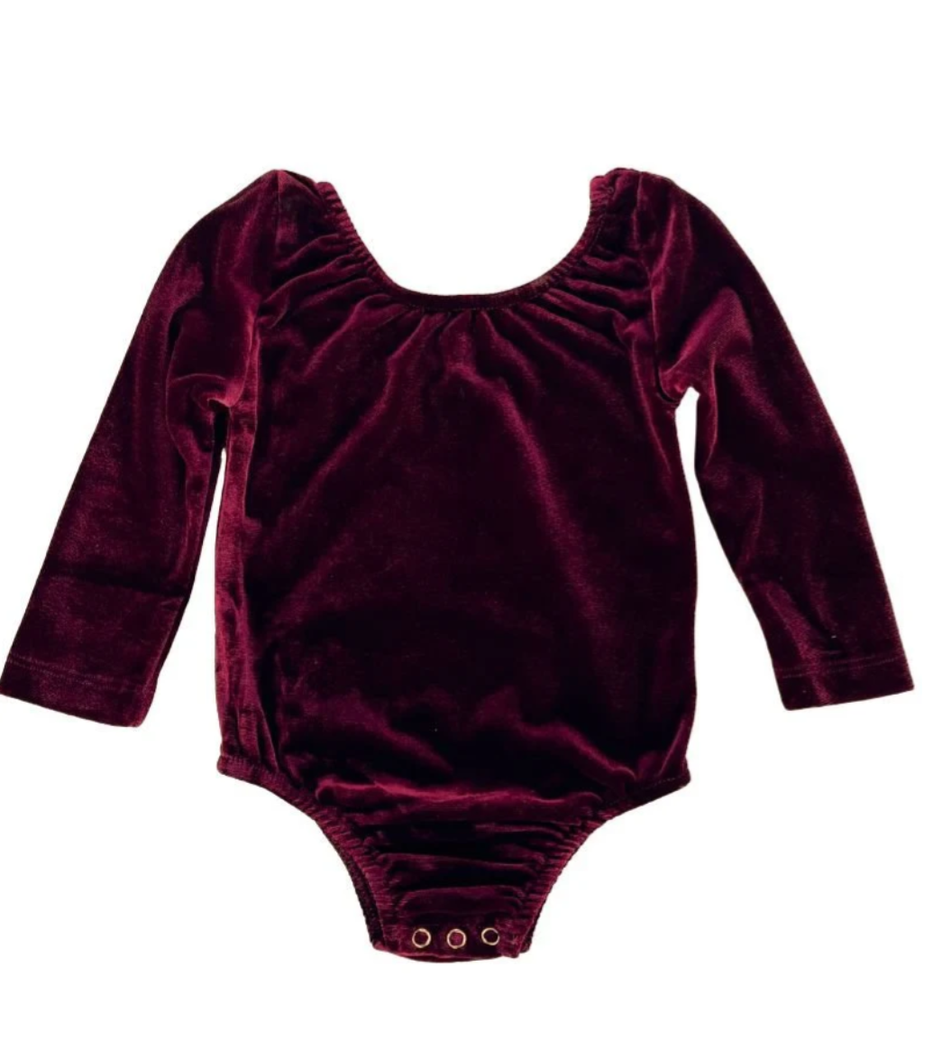 Livee Velour Leotard
