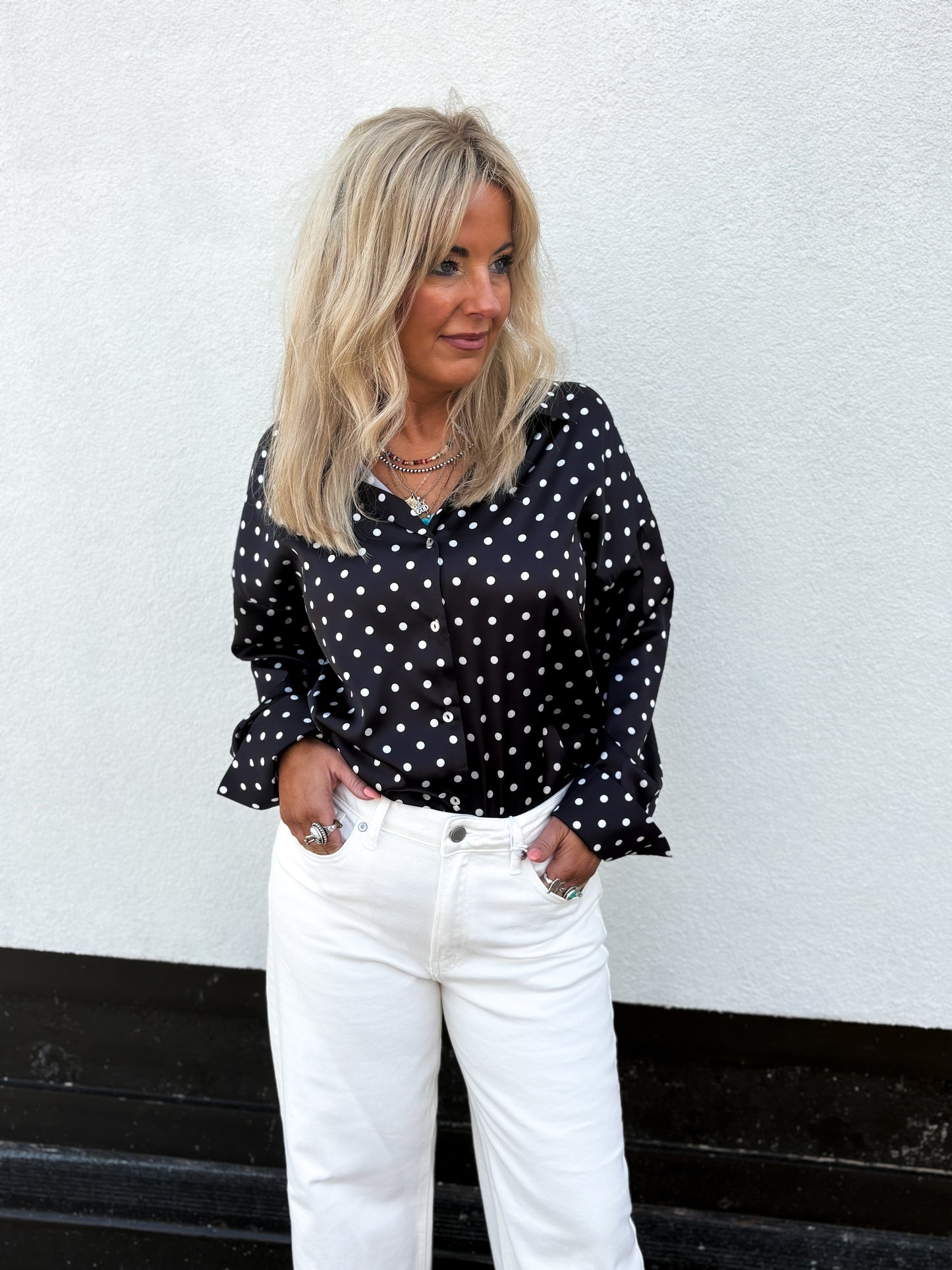 Spot the Fun Blouse