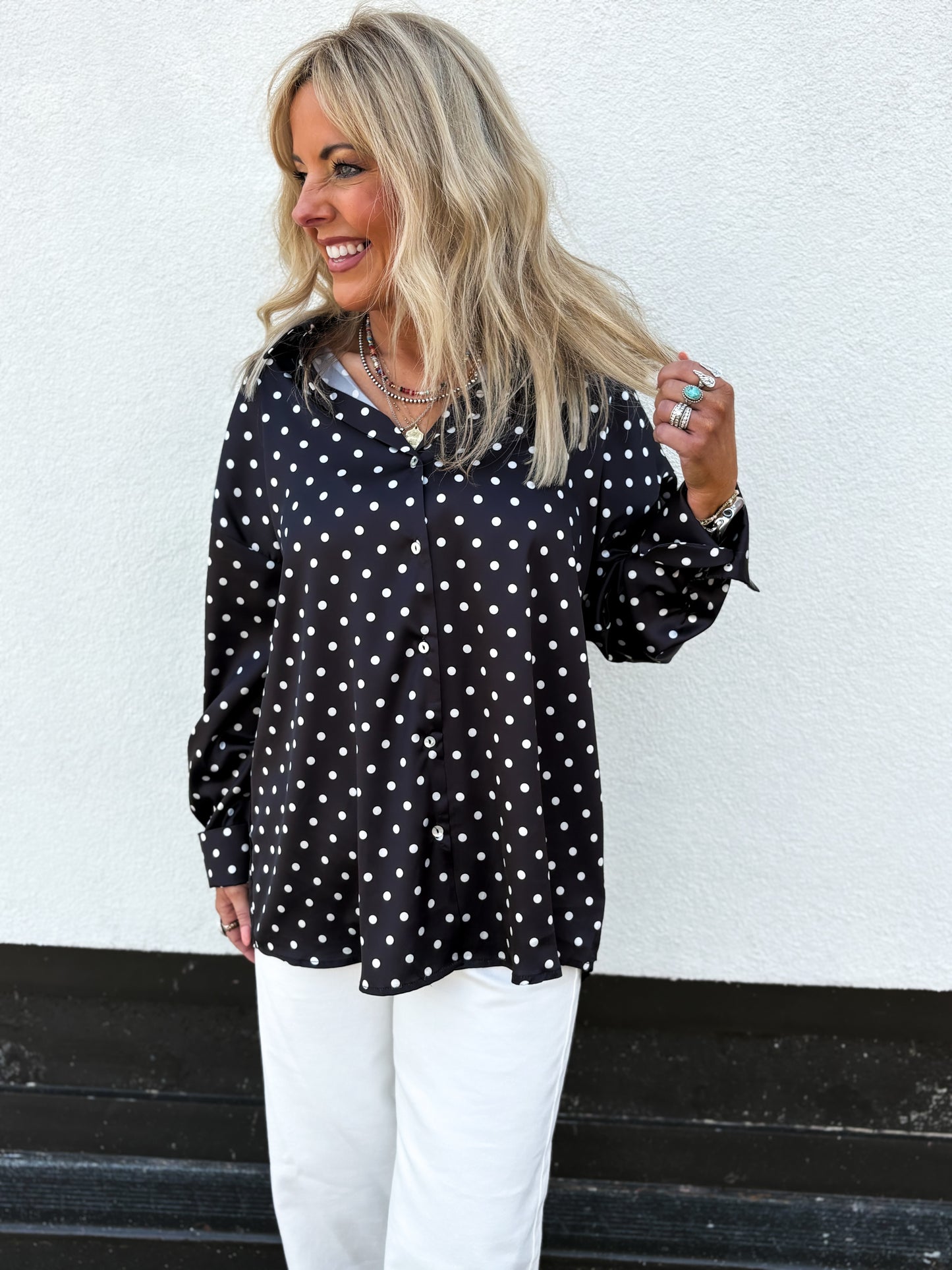 Spot the Fun Blouse