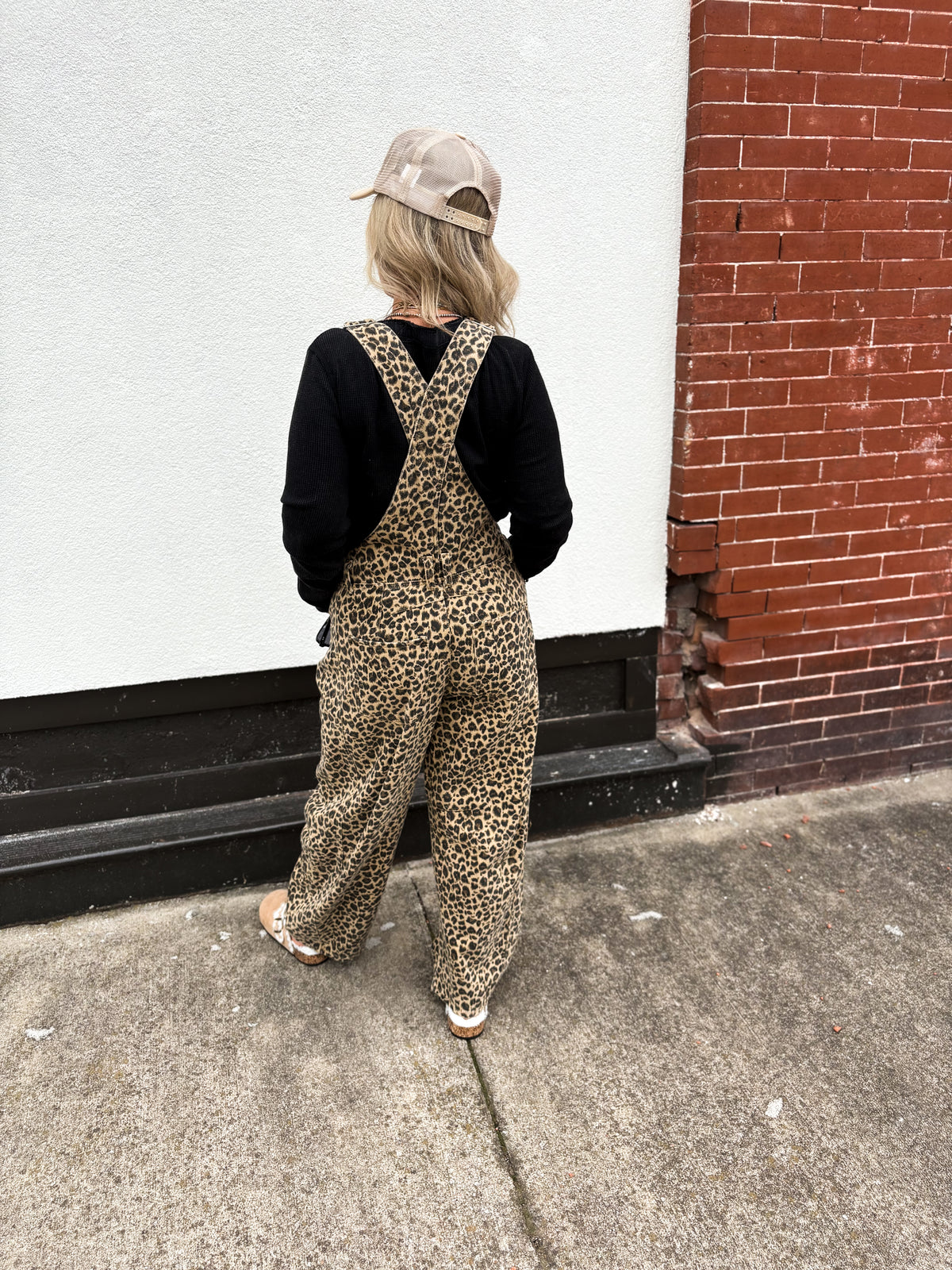 Just My Style Leopard Overalls