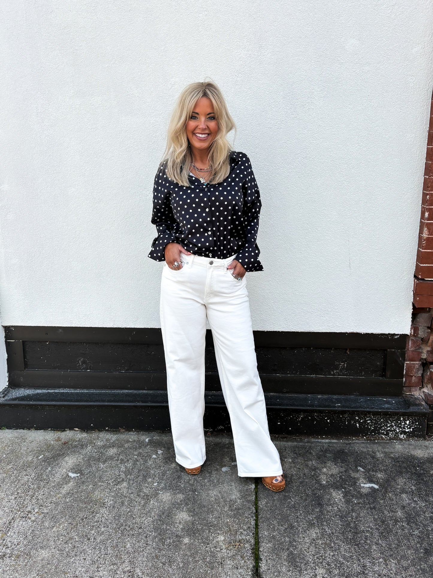 Spot the Fun Blouse