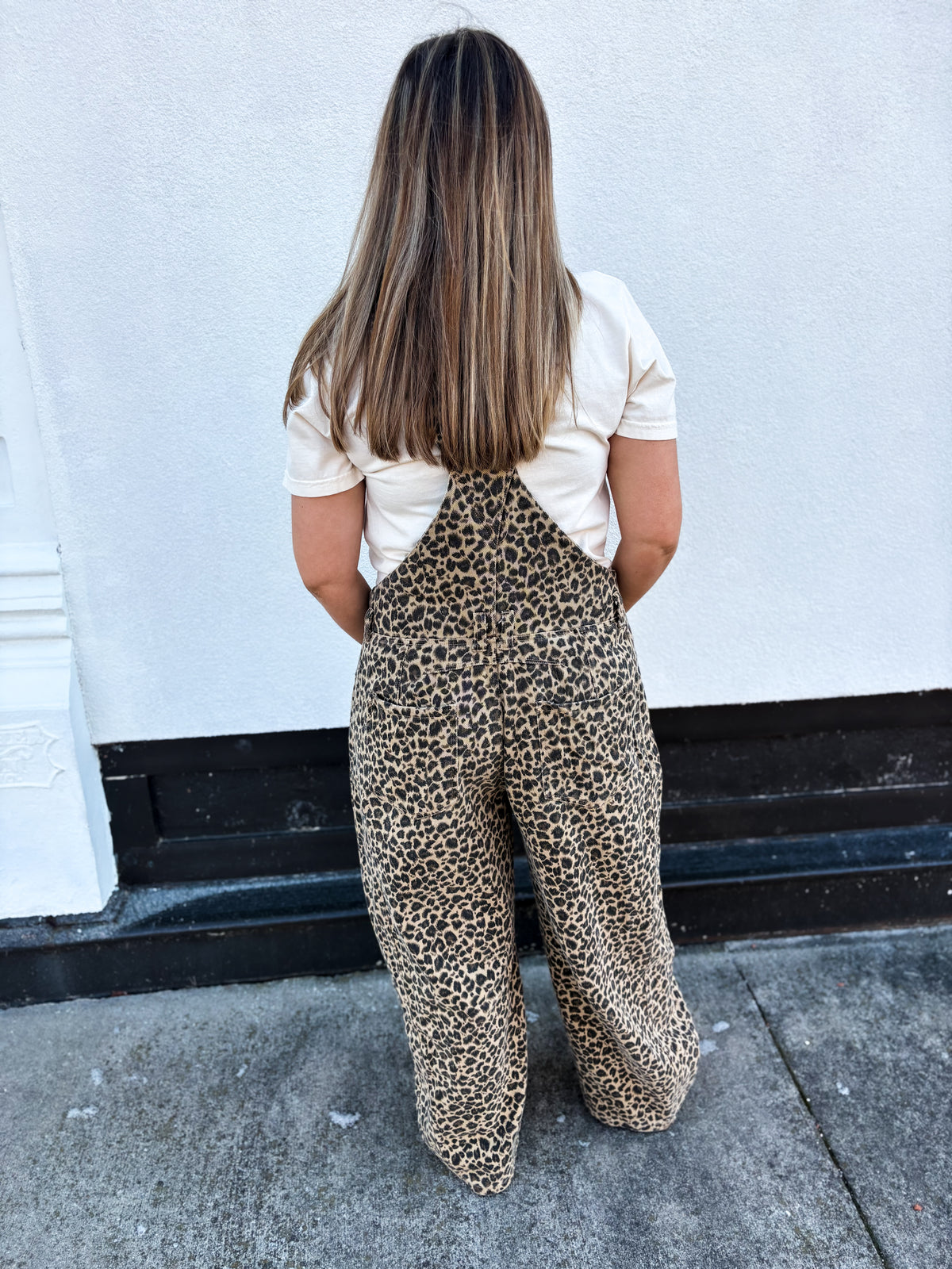 Just My Style Leopard Overalls