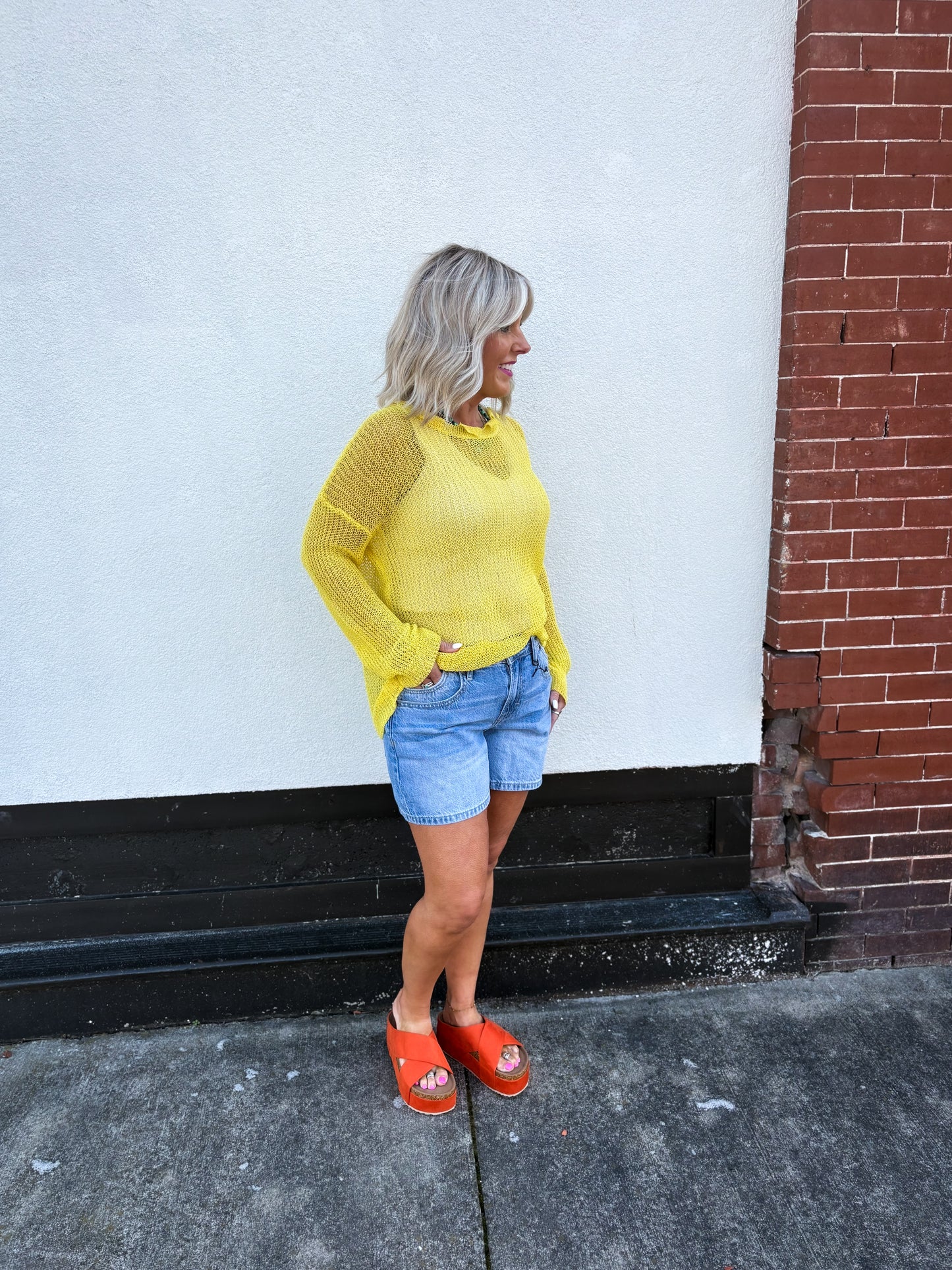 Zesty Pop Knit
