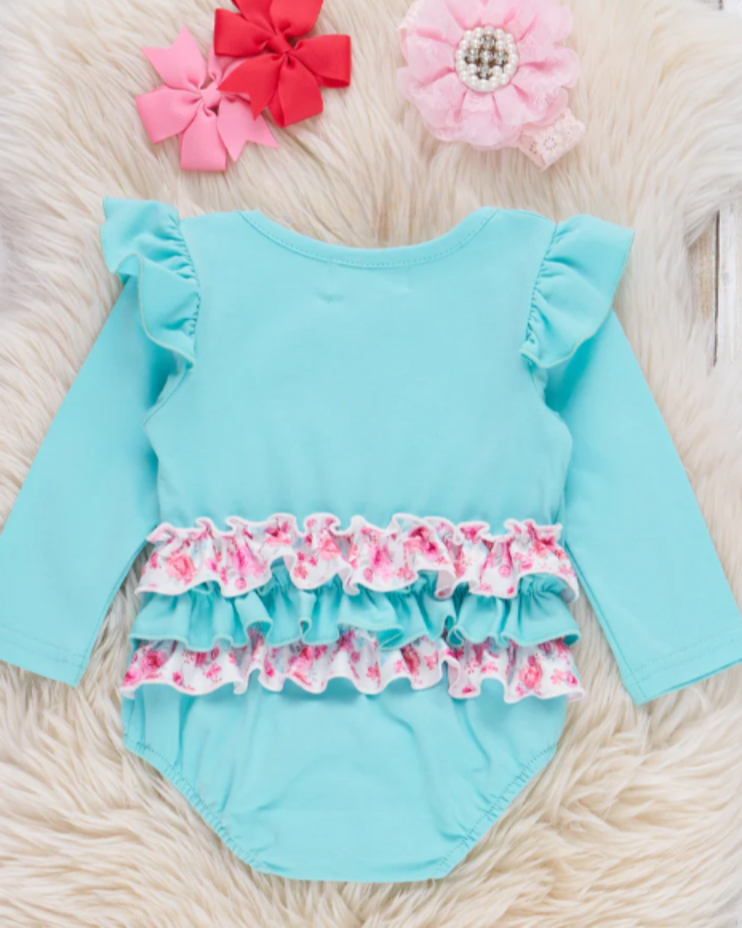 Blooming Heart Romper