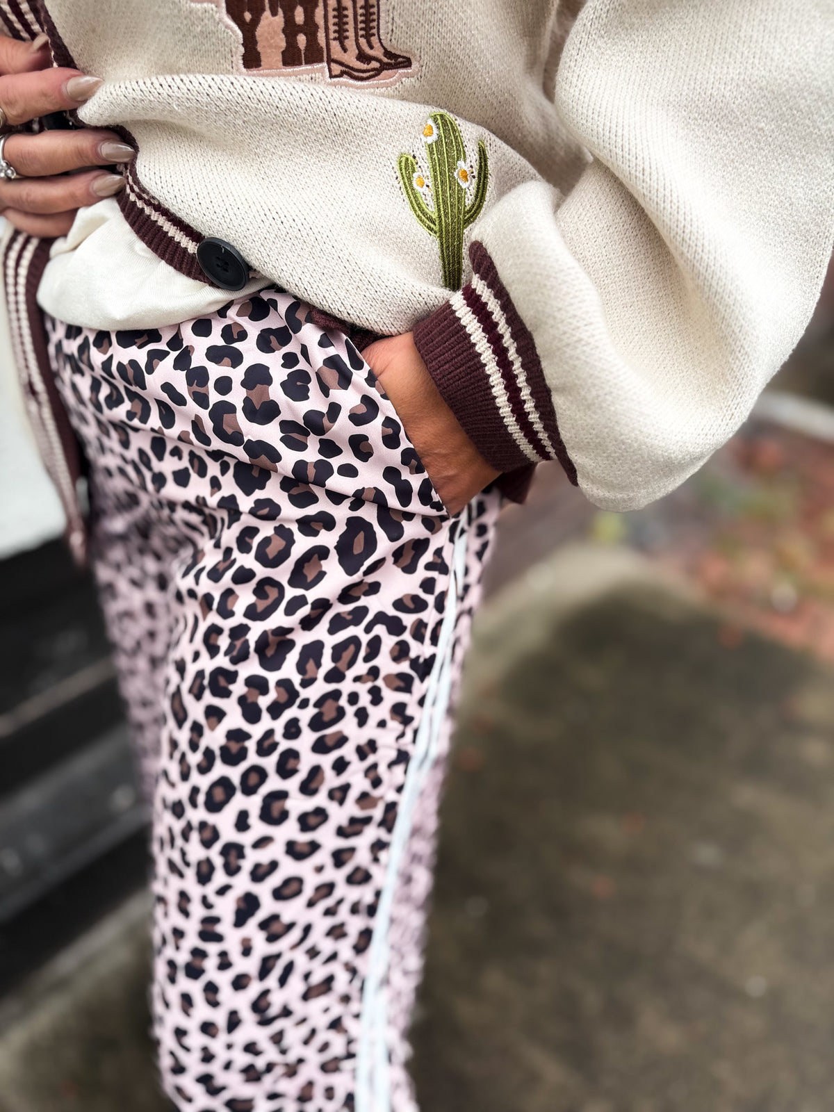 Leopard Lane Track Pants