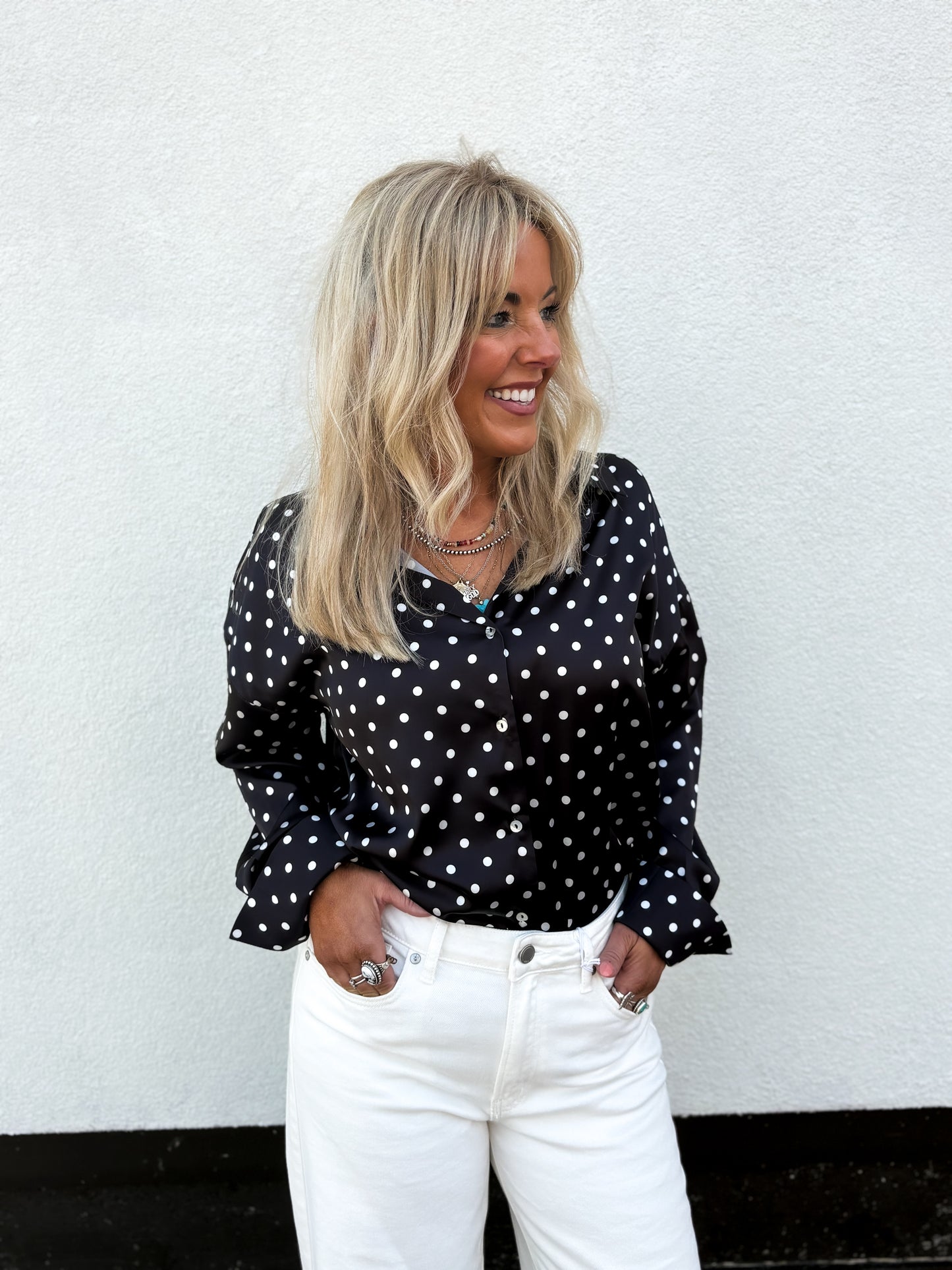 Spot the Fun Blouse