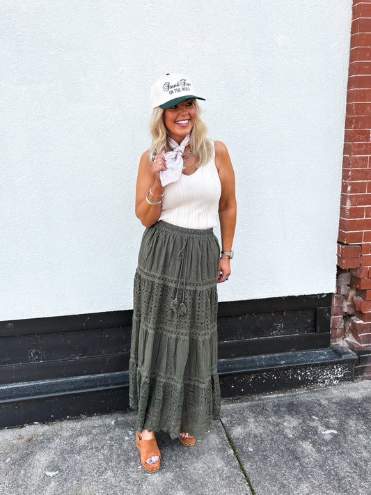 Olive Daydream Skirt