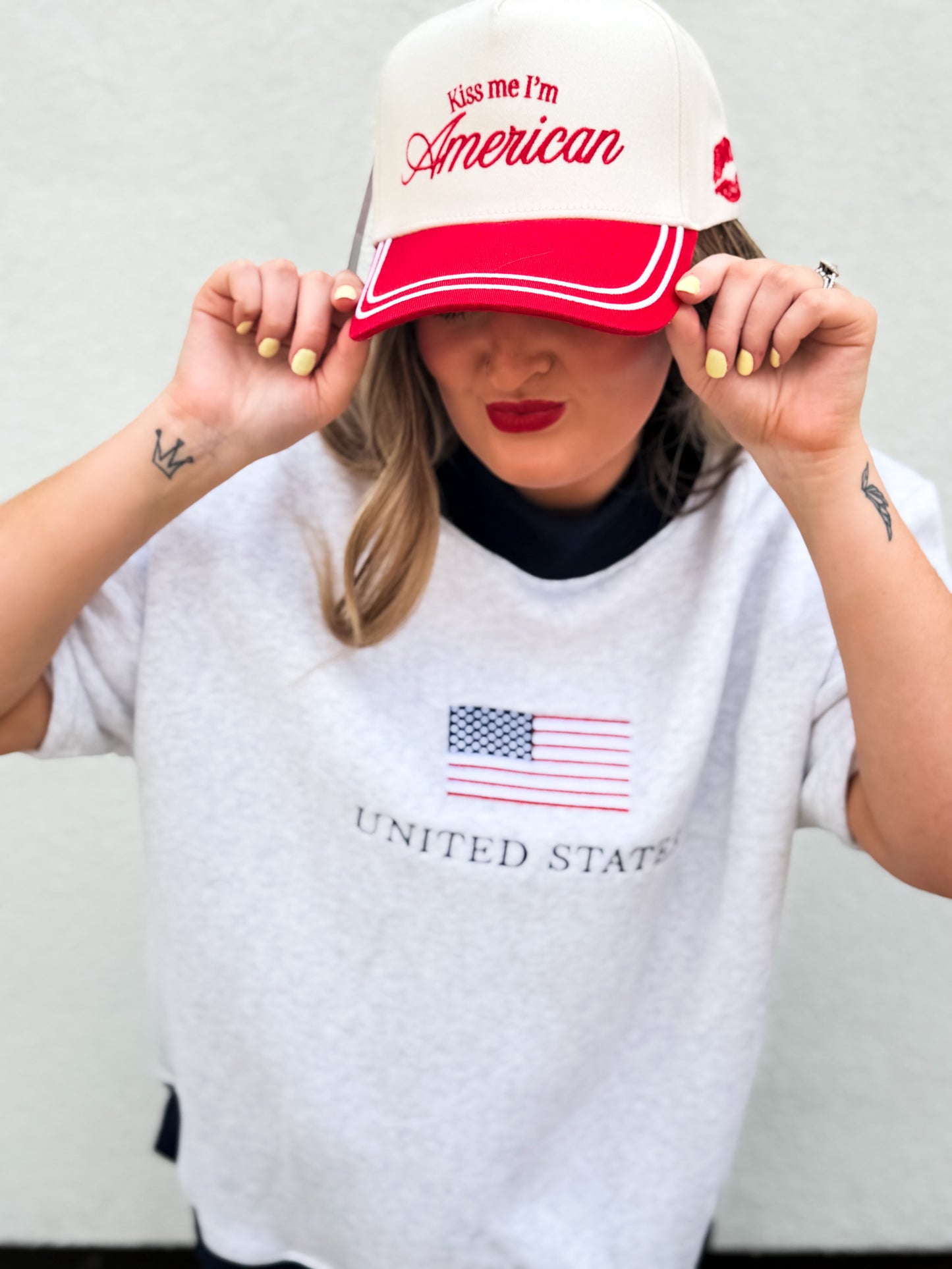 Kiss Me I'm American Trucker