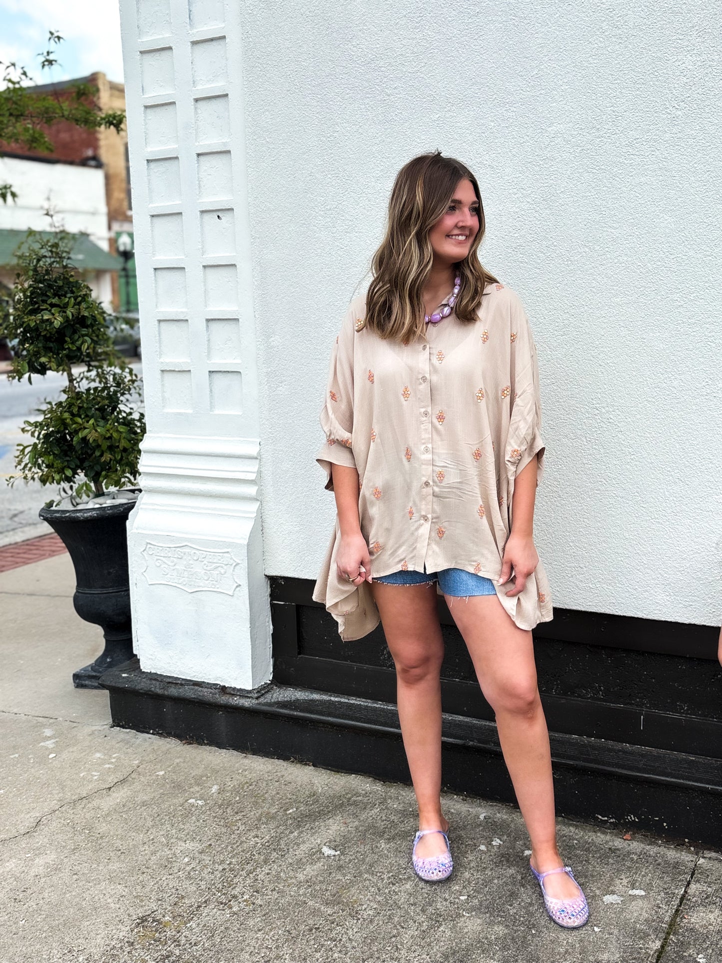 Nicole Button Down