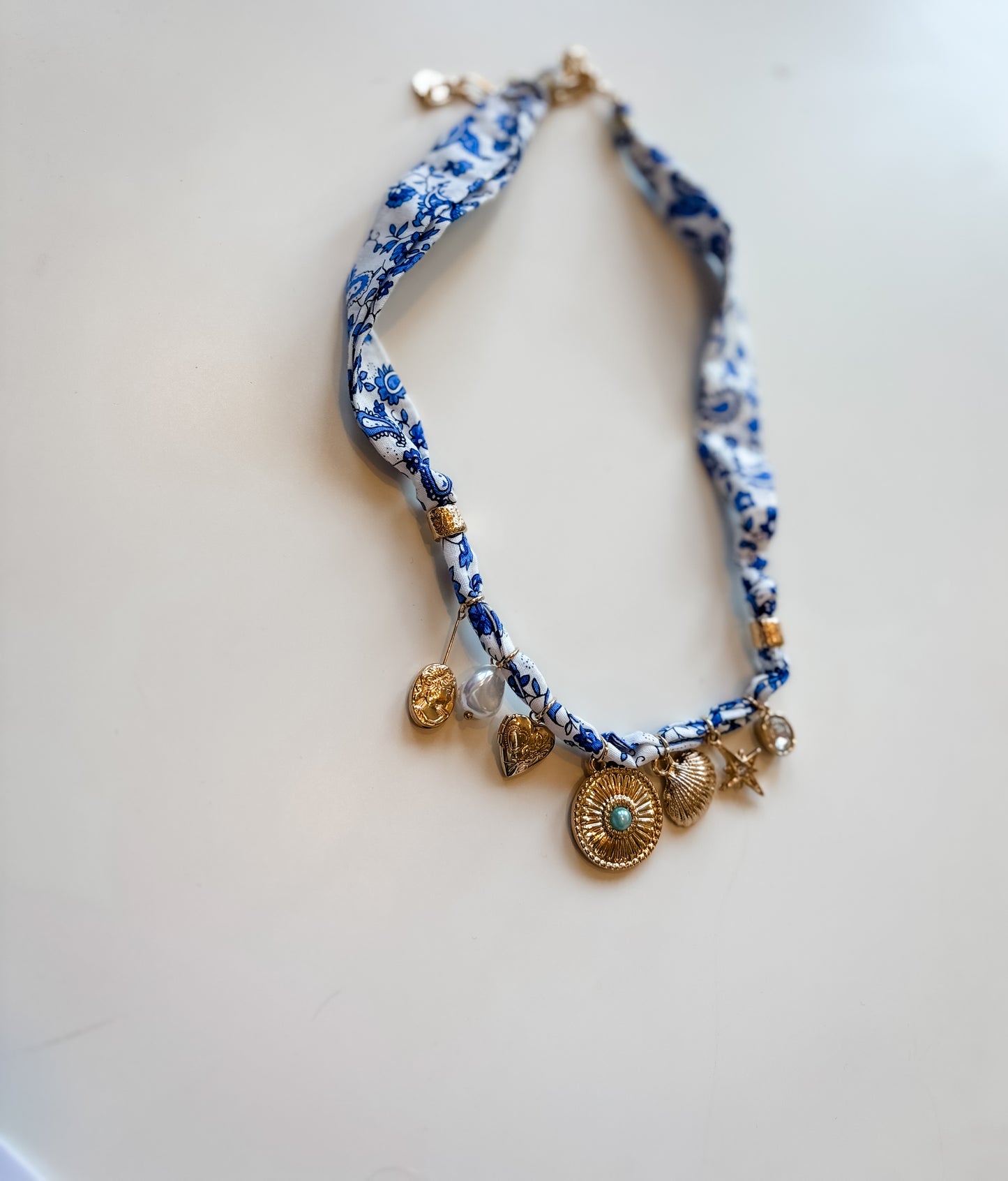 Paisley Bandana Necklace