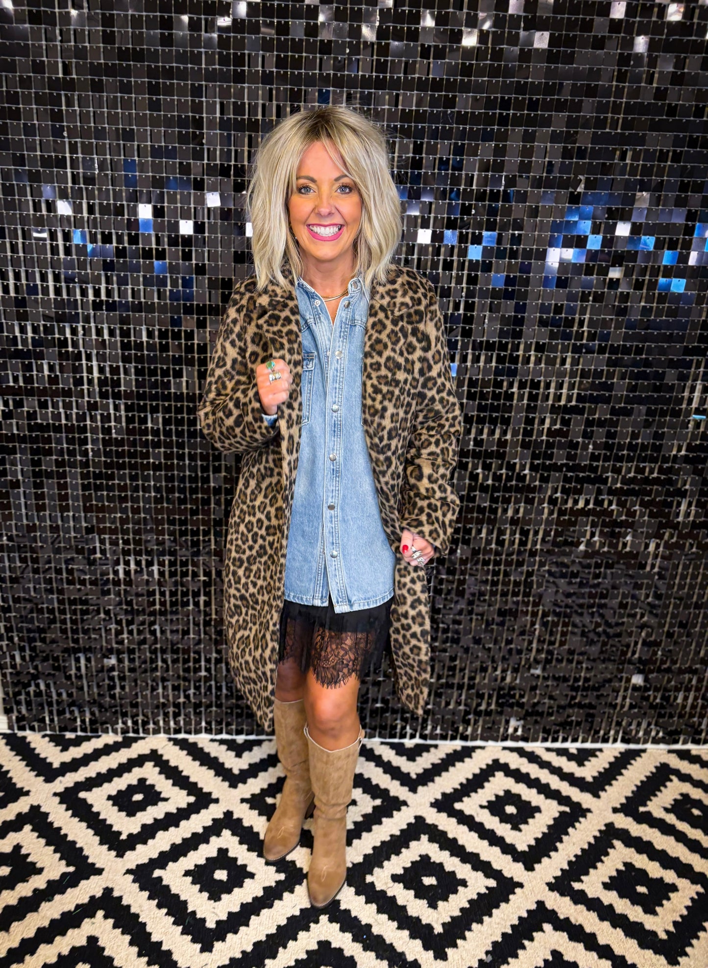 Leopard Luxe Coat