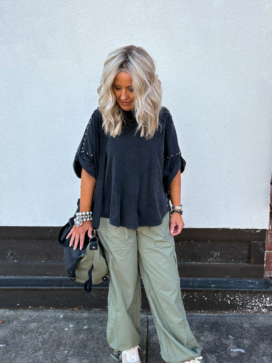 Subtle Stud Top