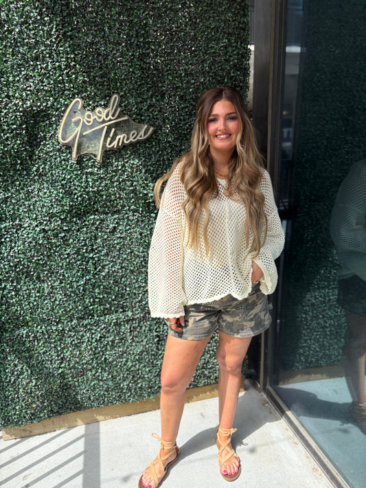 Camo & Co. Denim Shorts