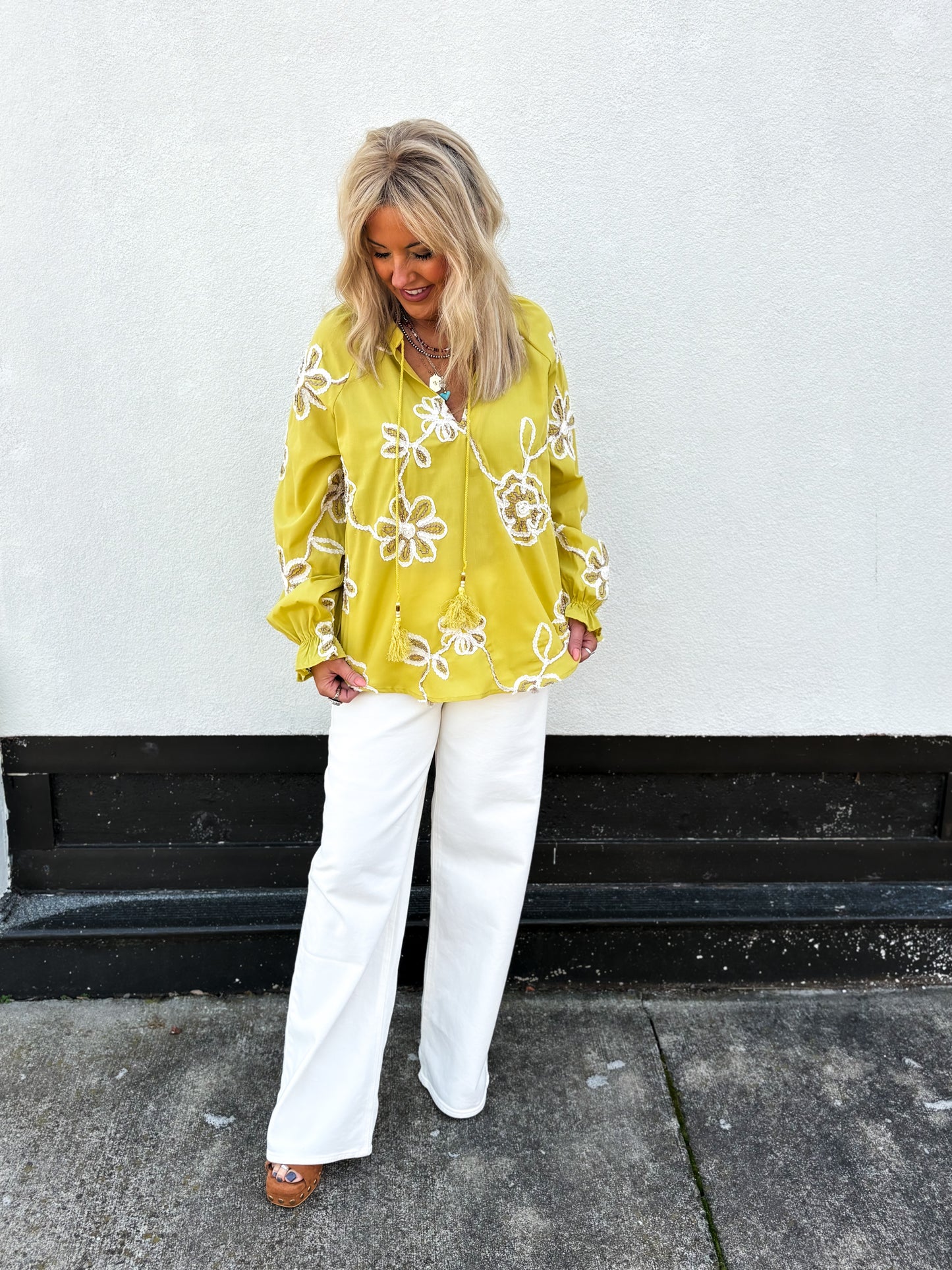 Petals & Poise Blouse