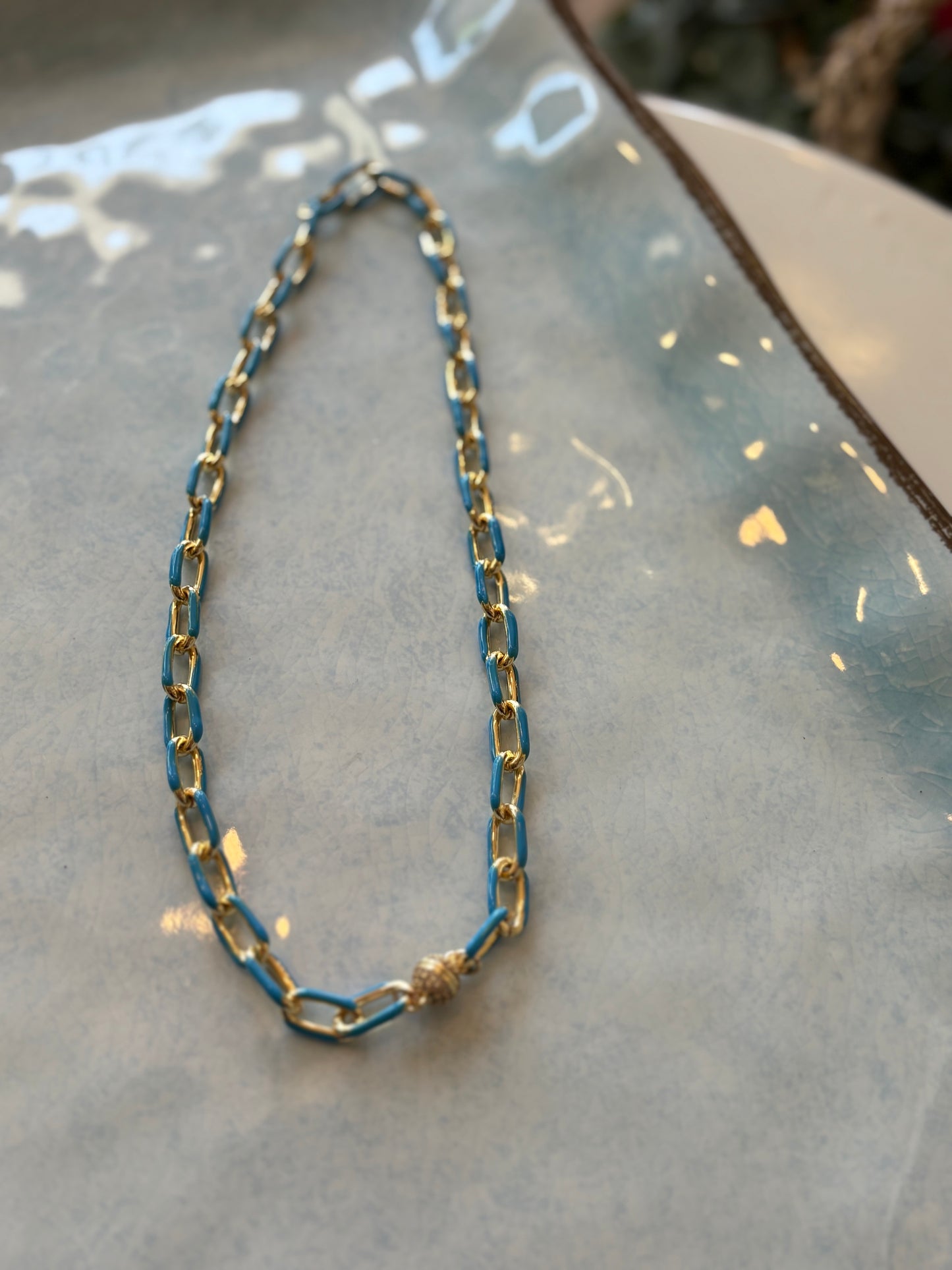 Dakota Eclectic Blue Necklace