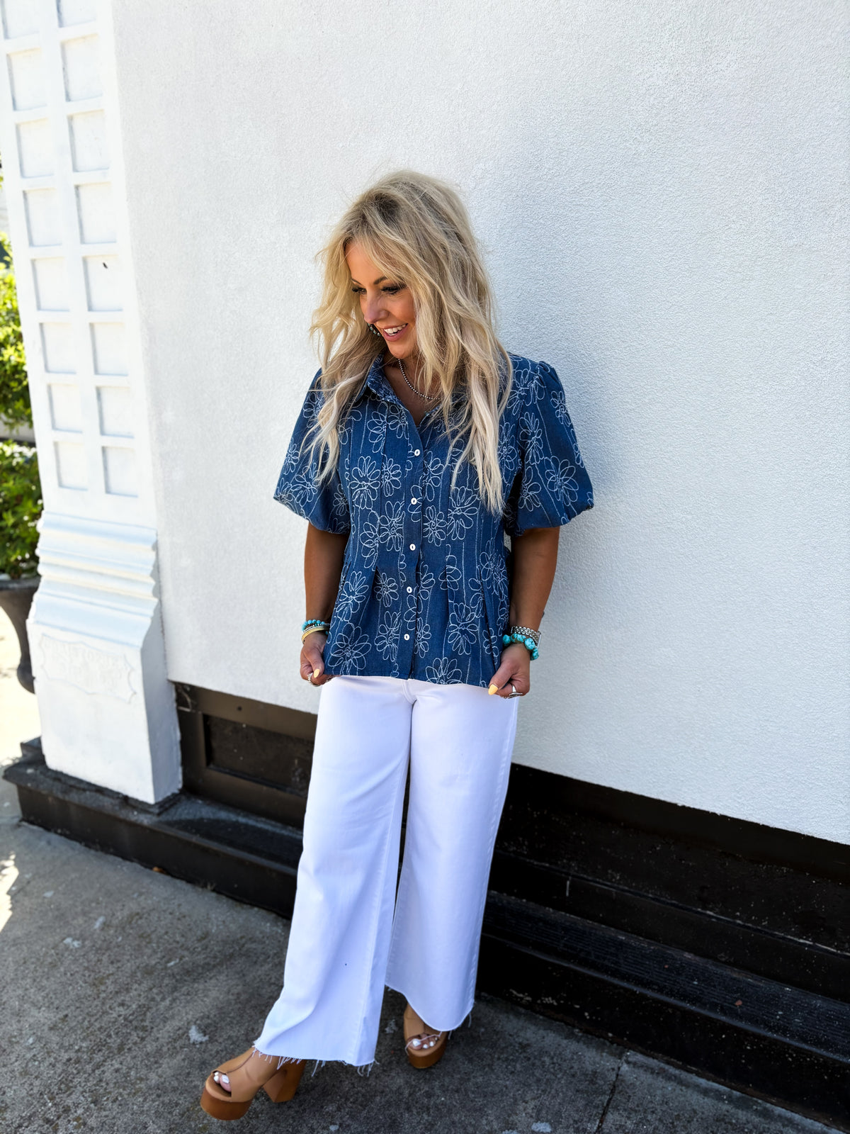 Magnolia Bloom Top