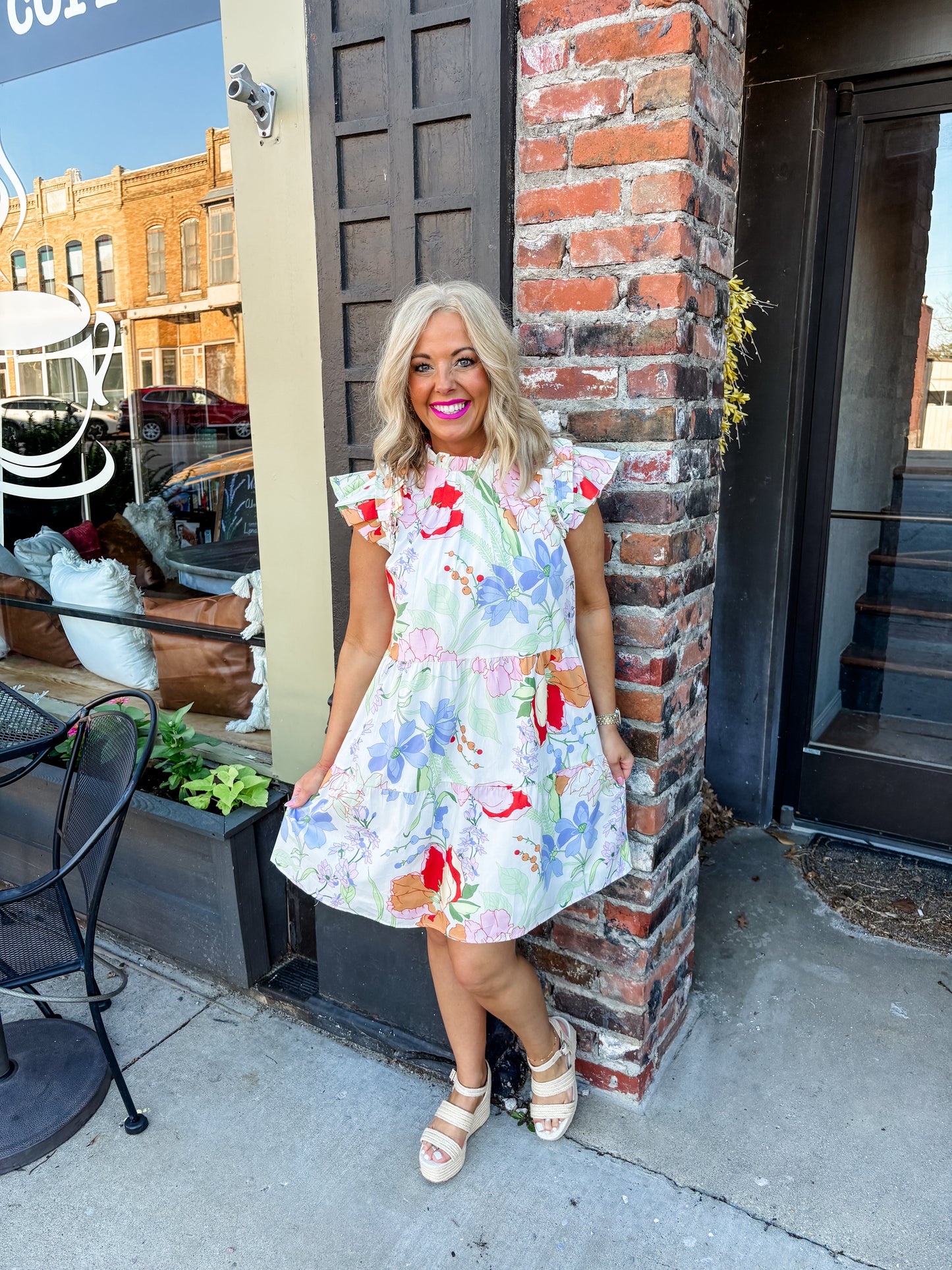 Juliet Floral Mini Dress