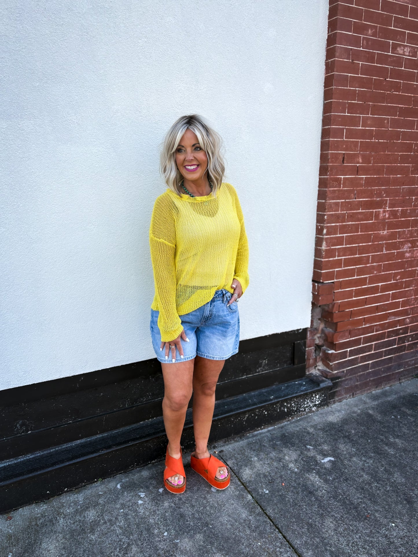Zesty Pop Knit