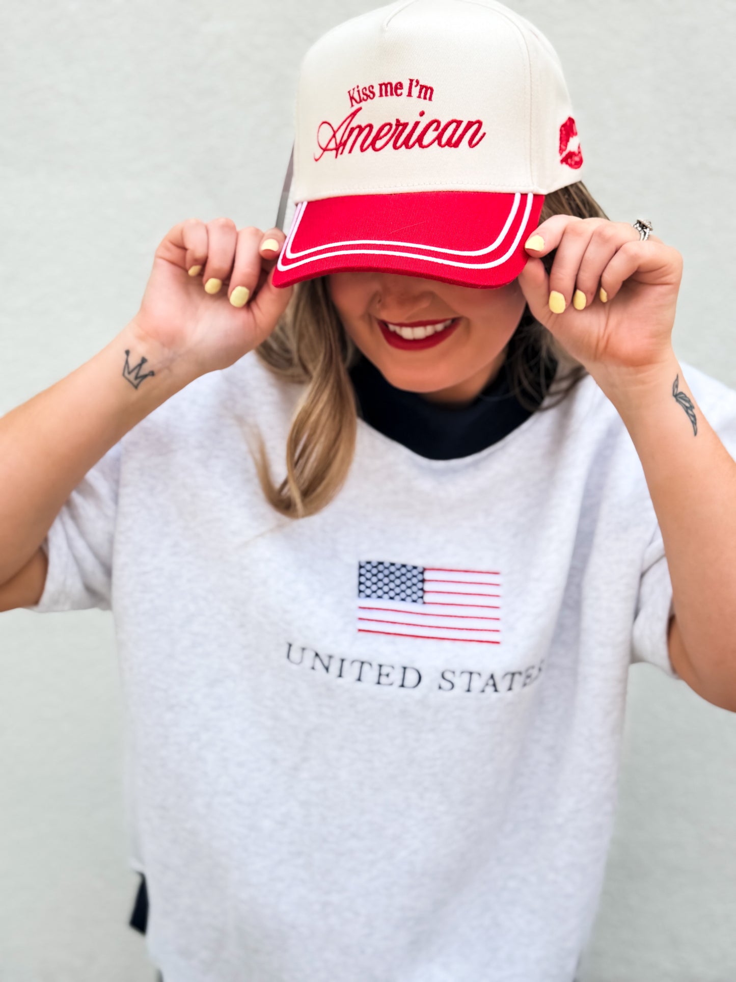 Kiss Me I'm American Trucker