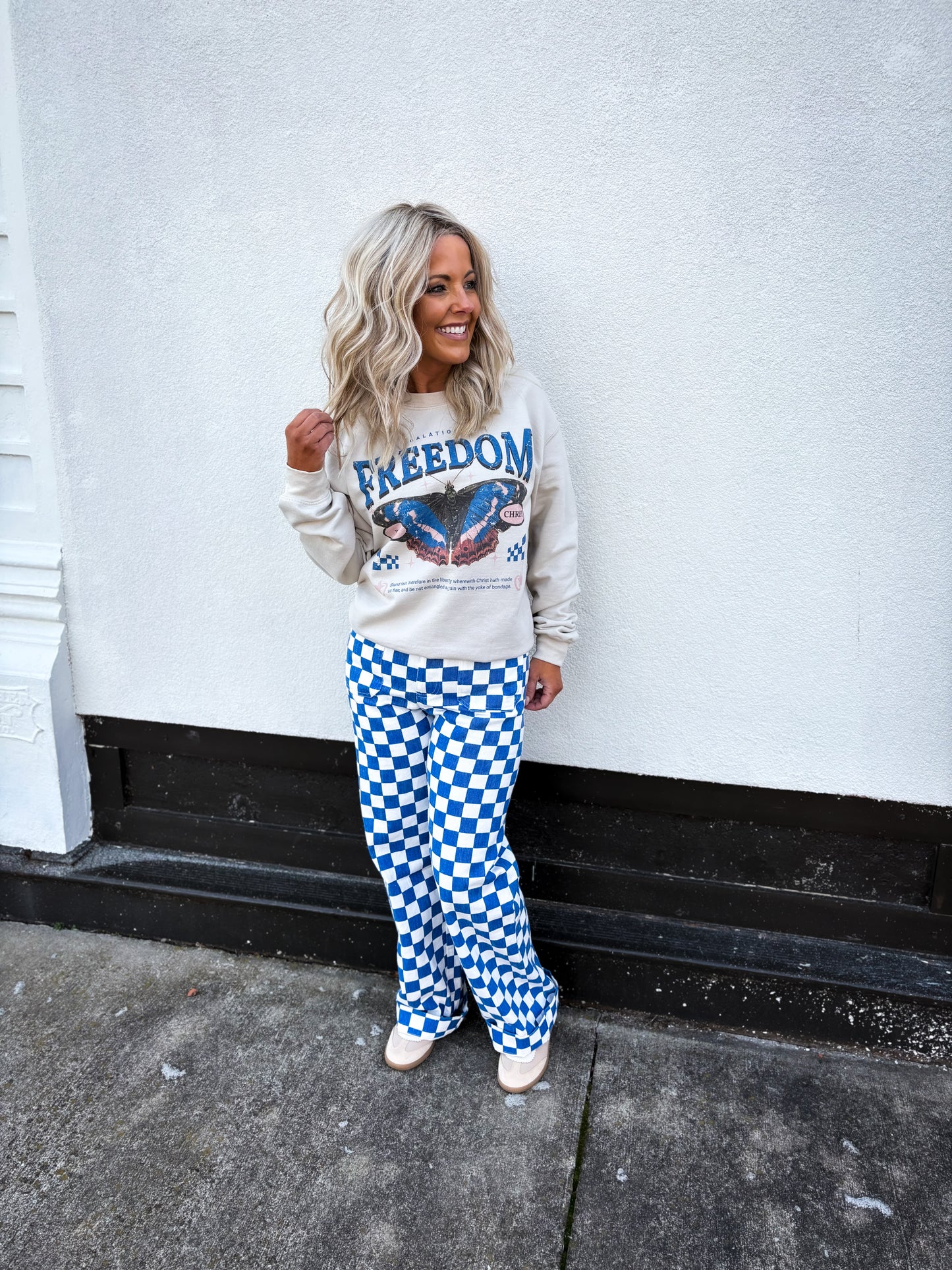 Check Me Out Jeans -Blue