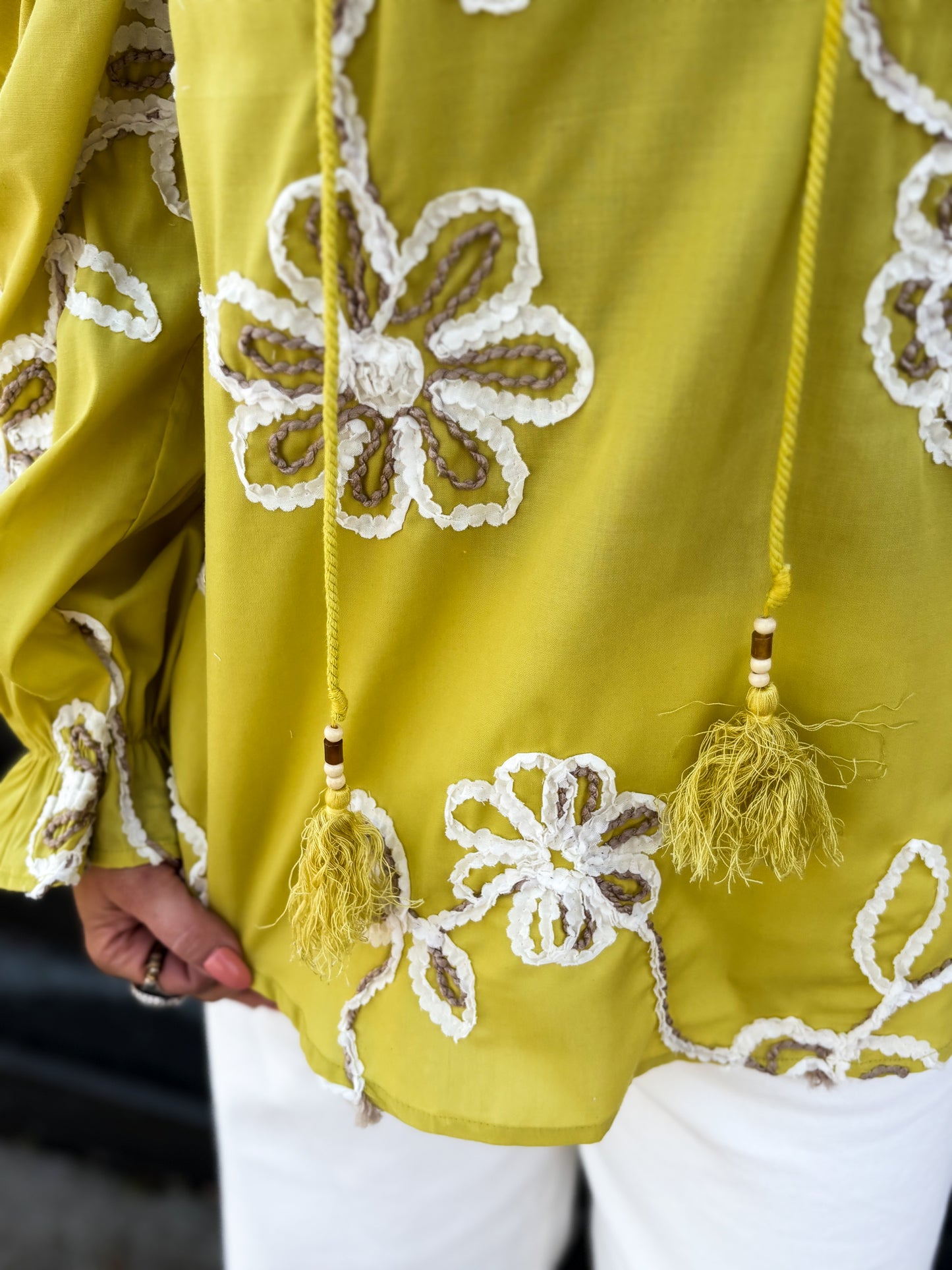 Petals & Poise Blouse