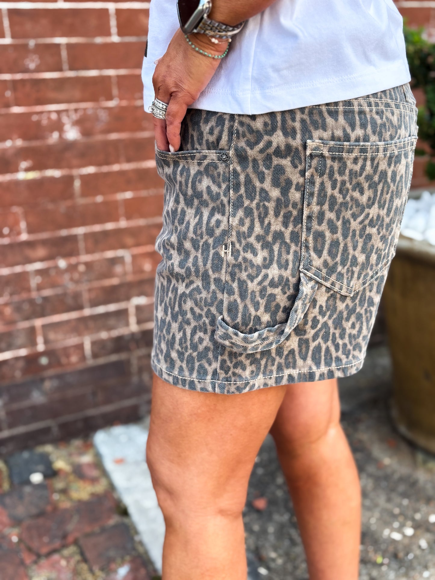 Leopard Luxe Shorts