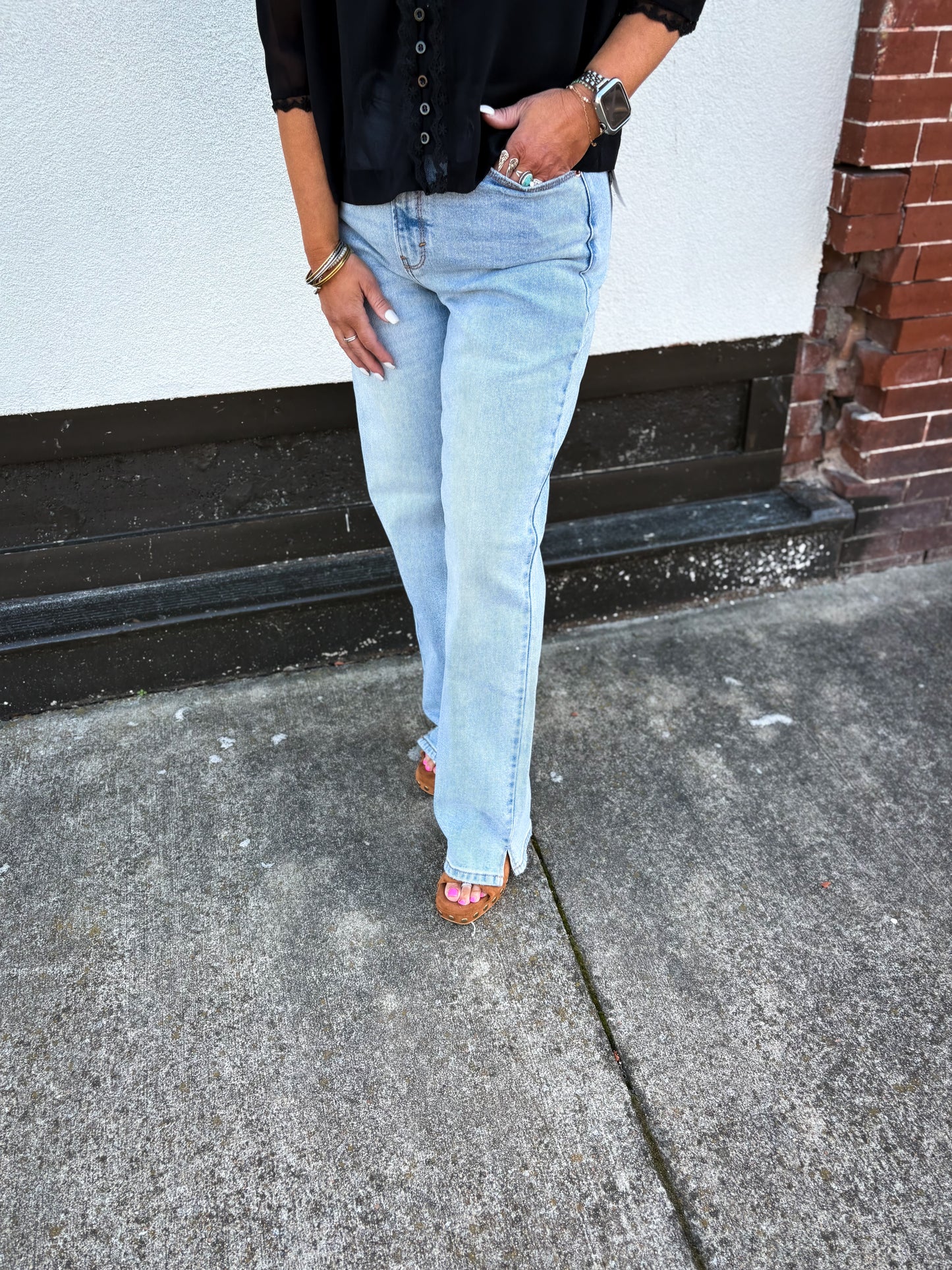 Jessie Light Wash Jean