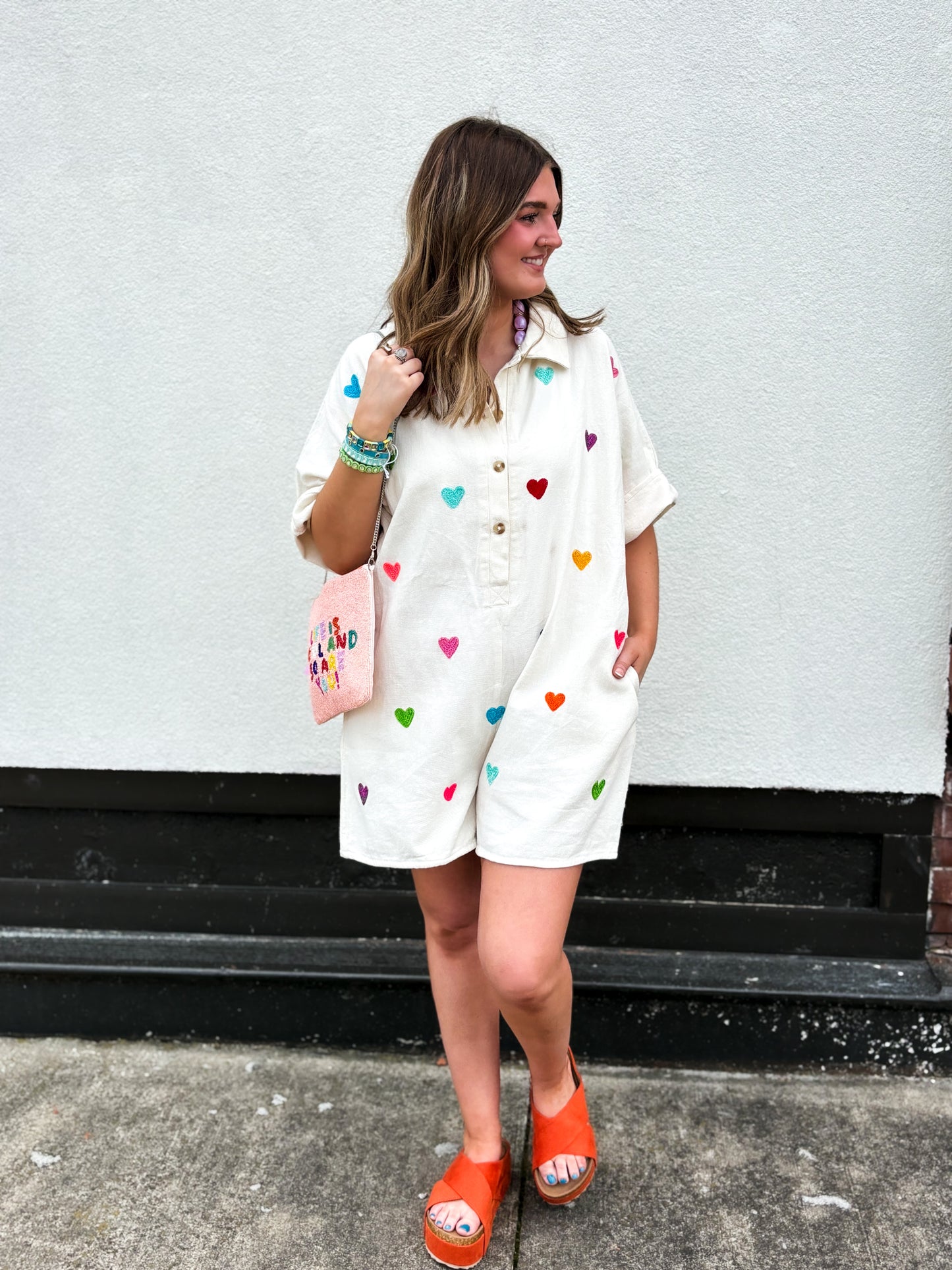 Love You More Romper