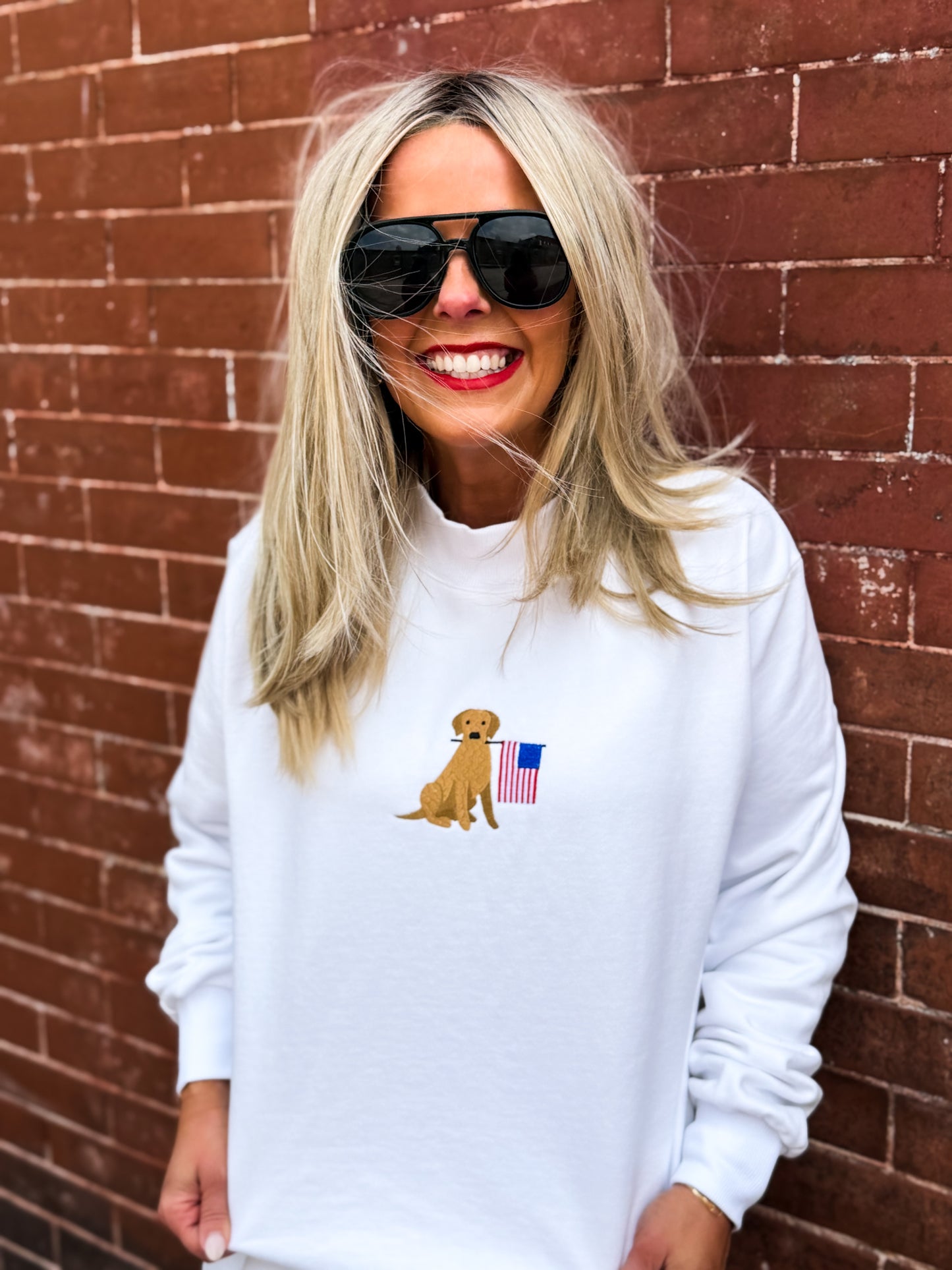 All American Pup Mockneck