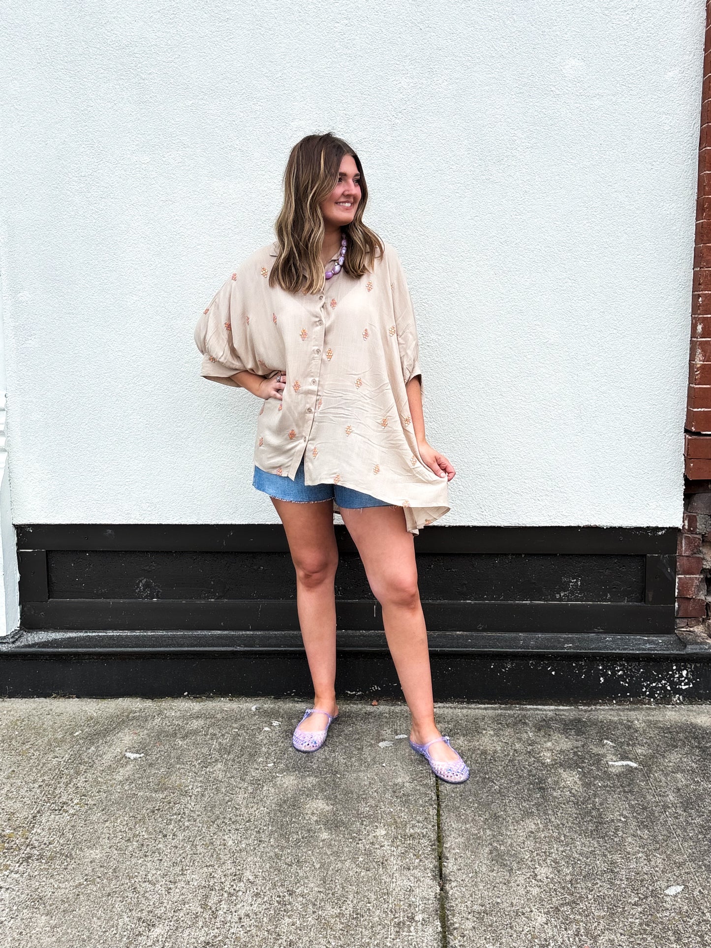 Nicole Button Down
