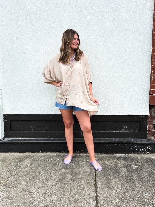 Nicole Button Down