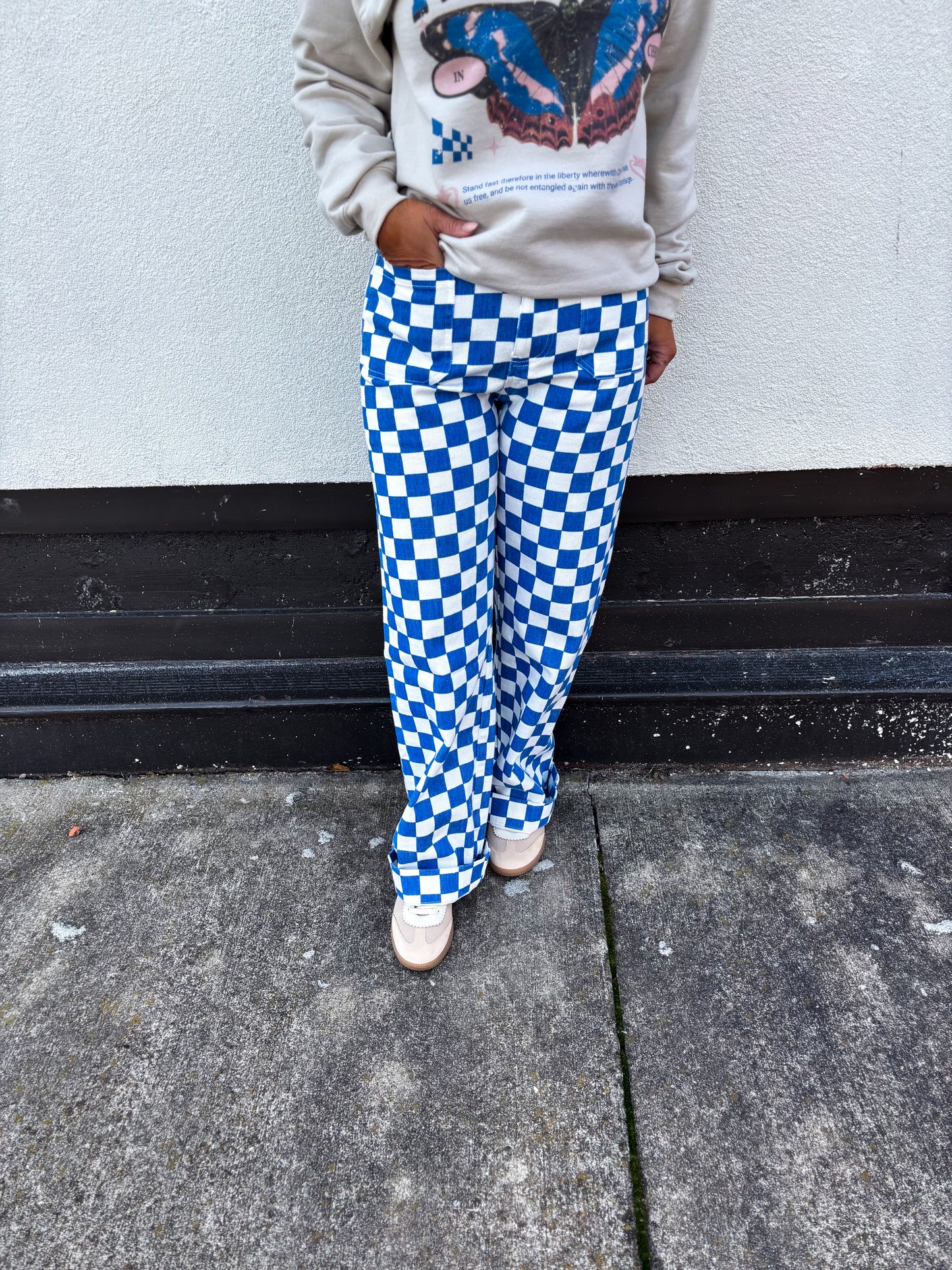 Check Me Out Jeans -Blue