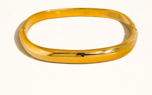 Gold Halo Bangle