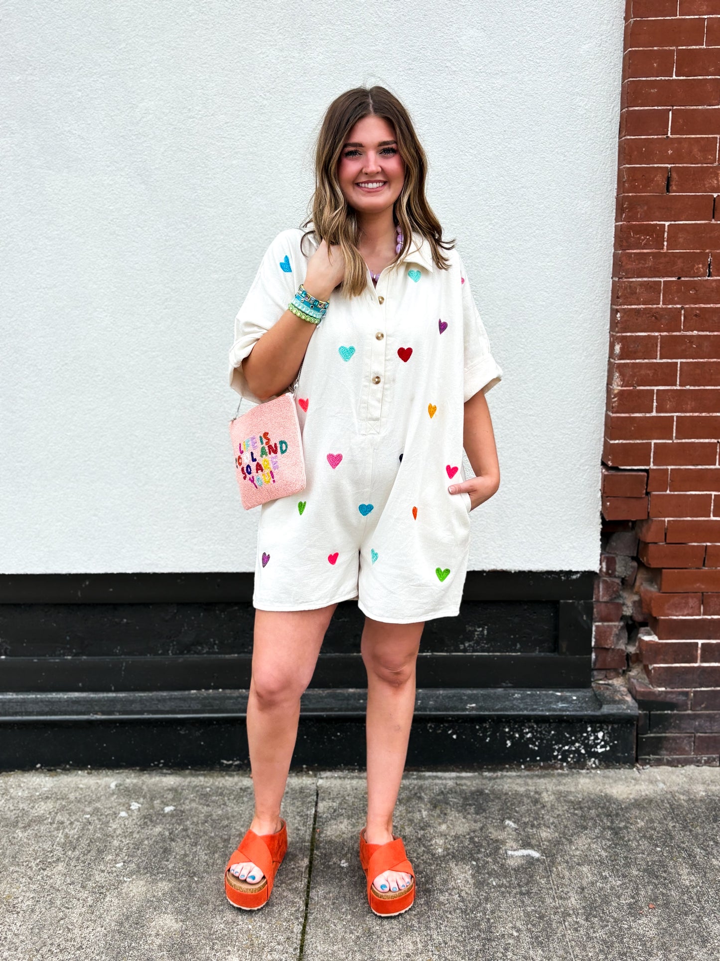 Love You More Romper