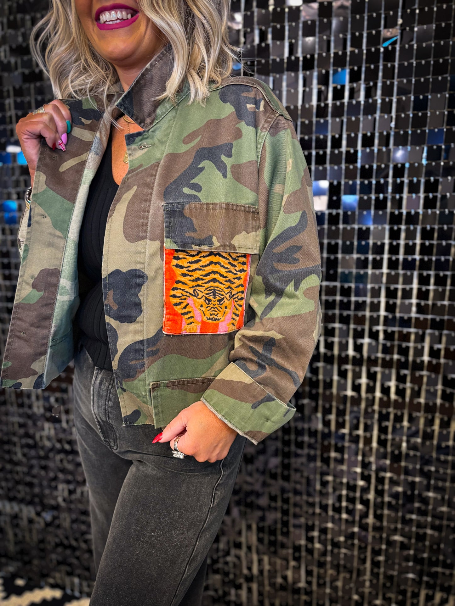 Crushing on Camo Jacket