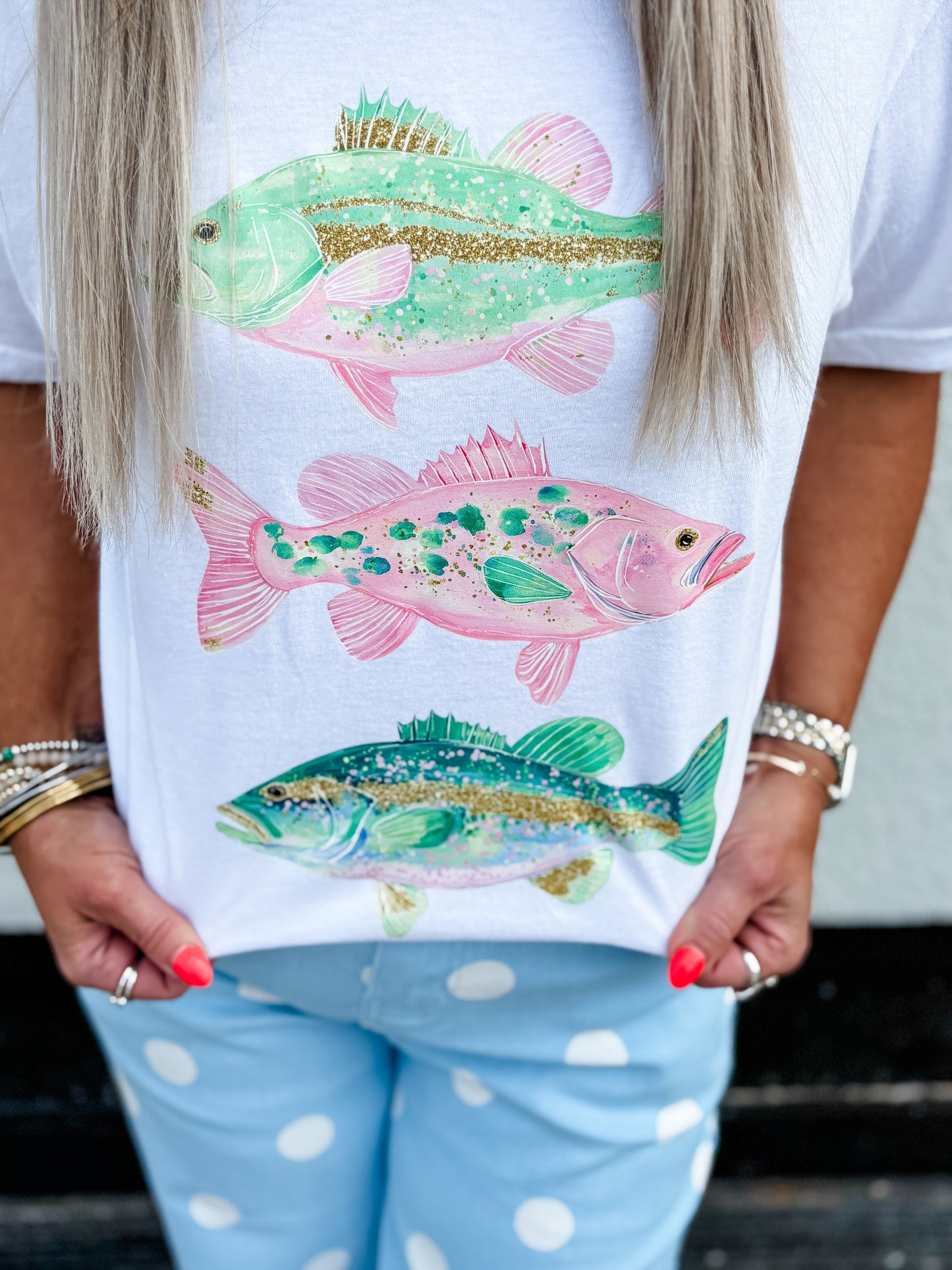 Girly Fisherman Graphic Tee