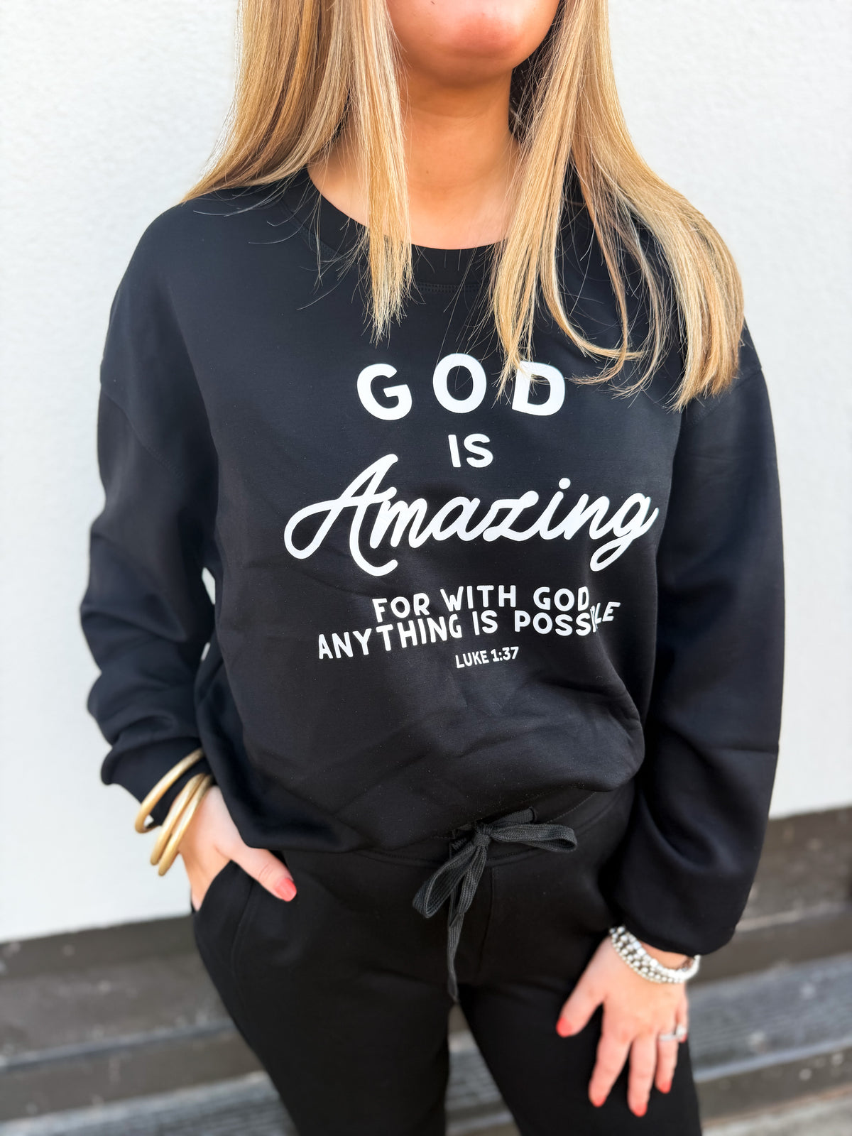 God is Amazing Set - Black