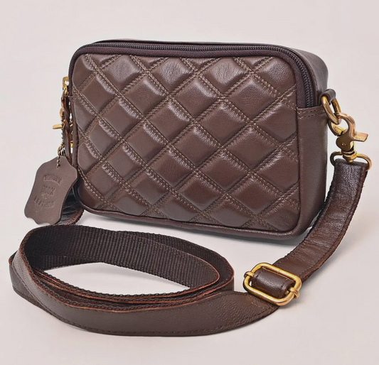 Nora Chocolate Crossbody